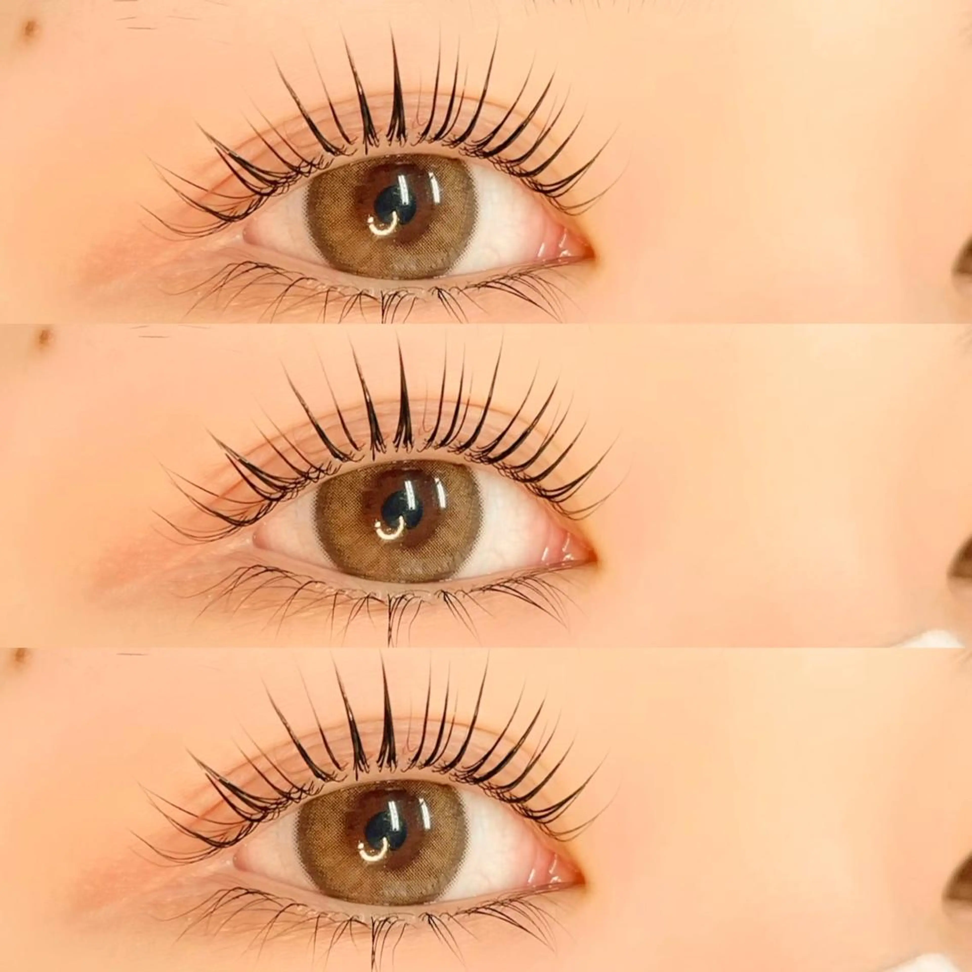 パーマパリジェンヌラッシュリフトの写真