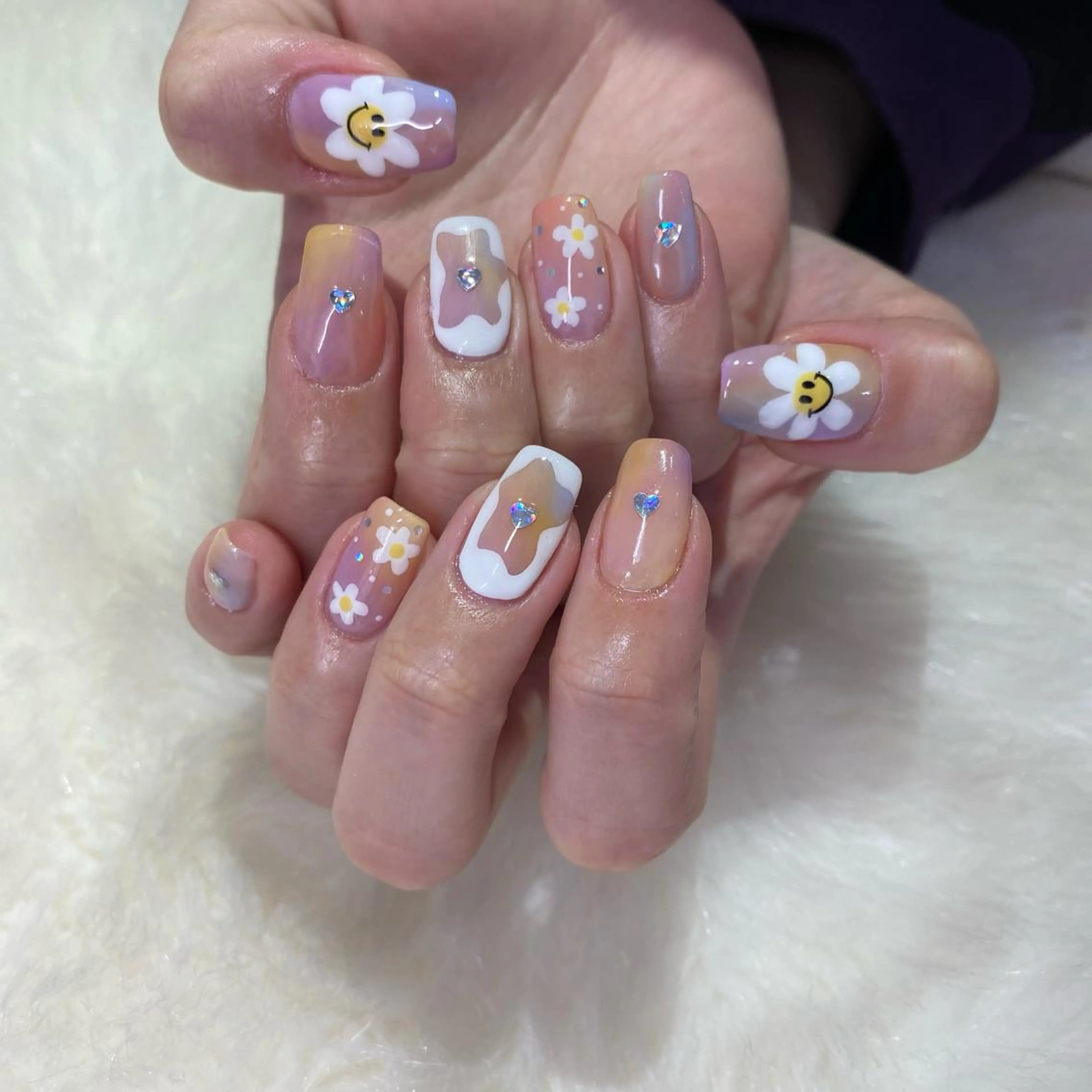 ネイル Amber21.所属・Nagahama Akariのネイルデザイン