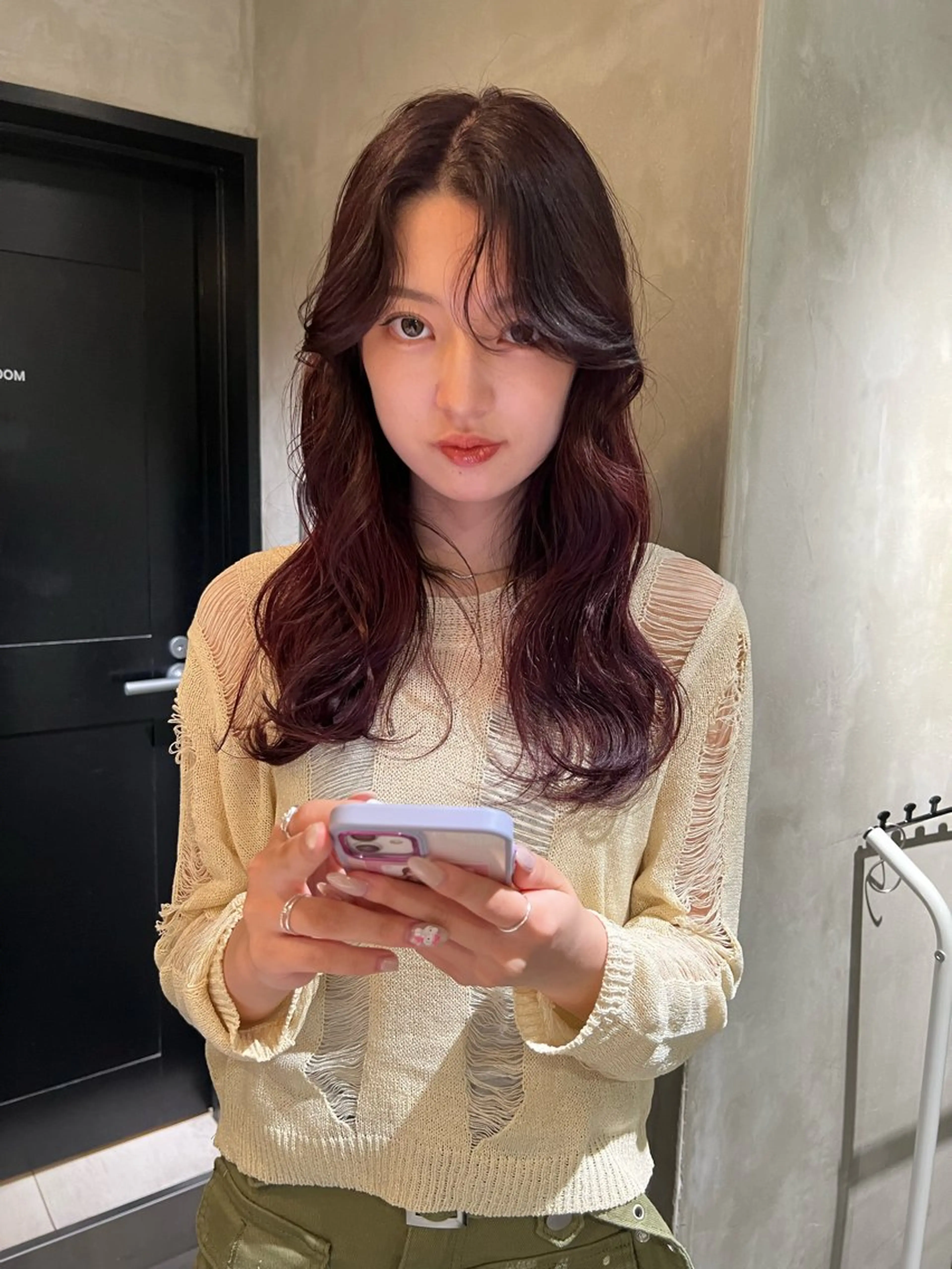 ロング カラー カット ヘアカラー トリートメント アンニュイヘア🪽 ayumiのヘアスタイル