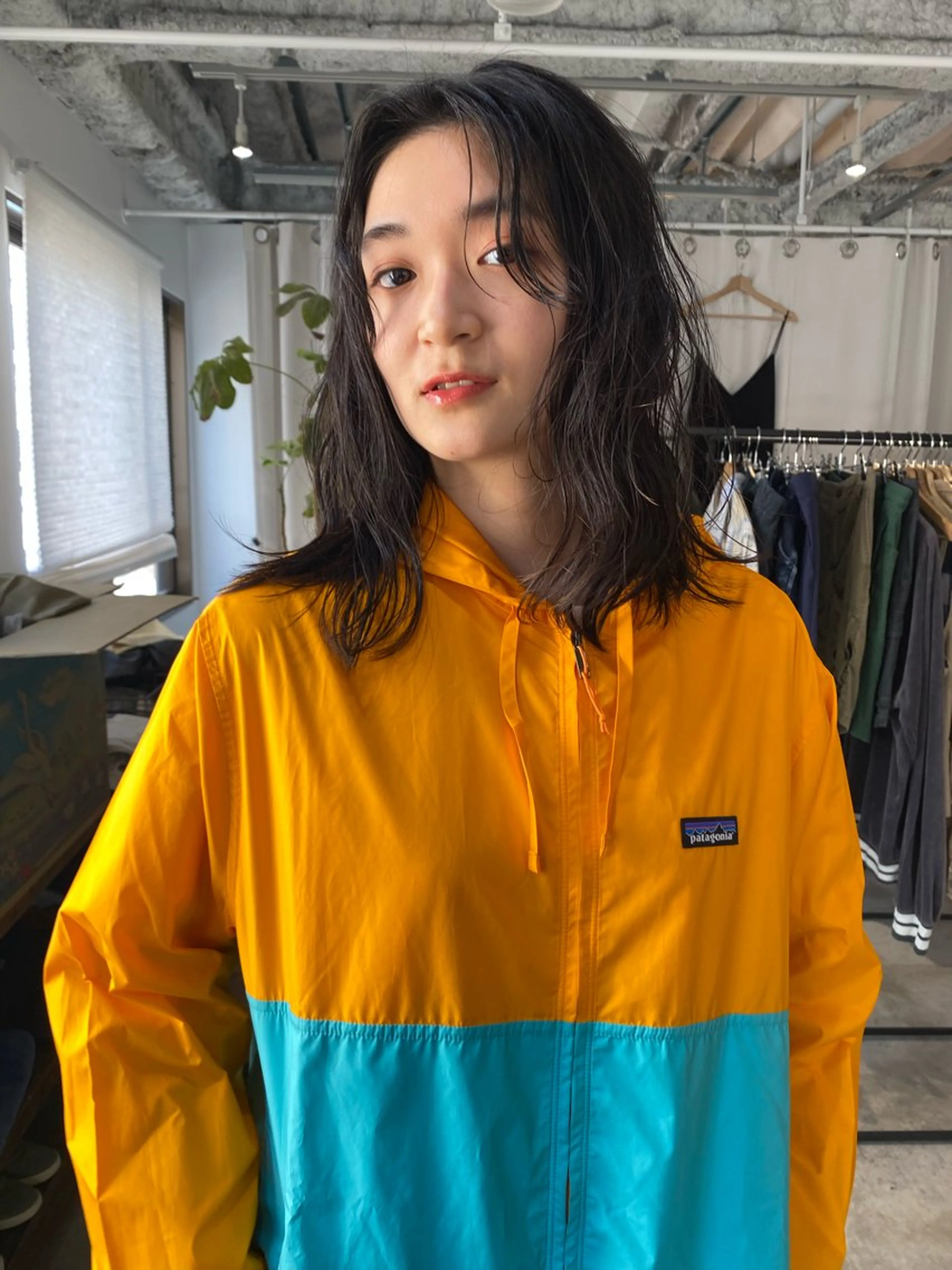 セミロング カラー パーマ カット パーマ トリートメント Hayashi Shioriのヘアスタイル