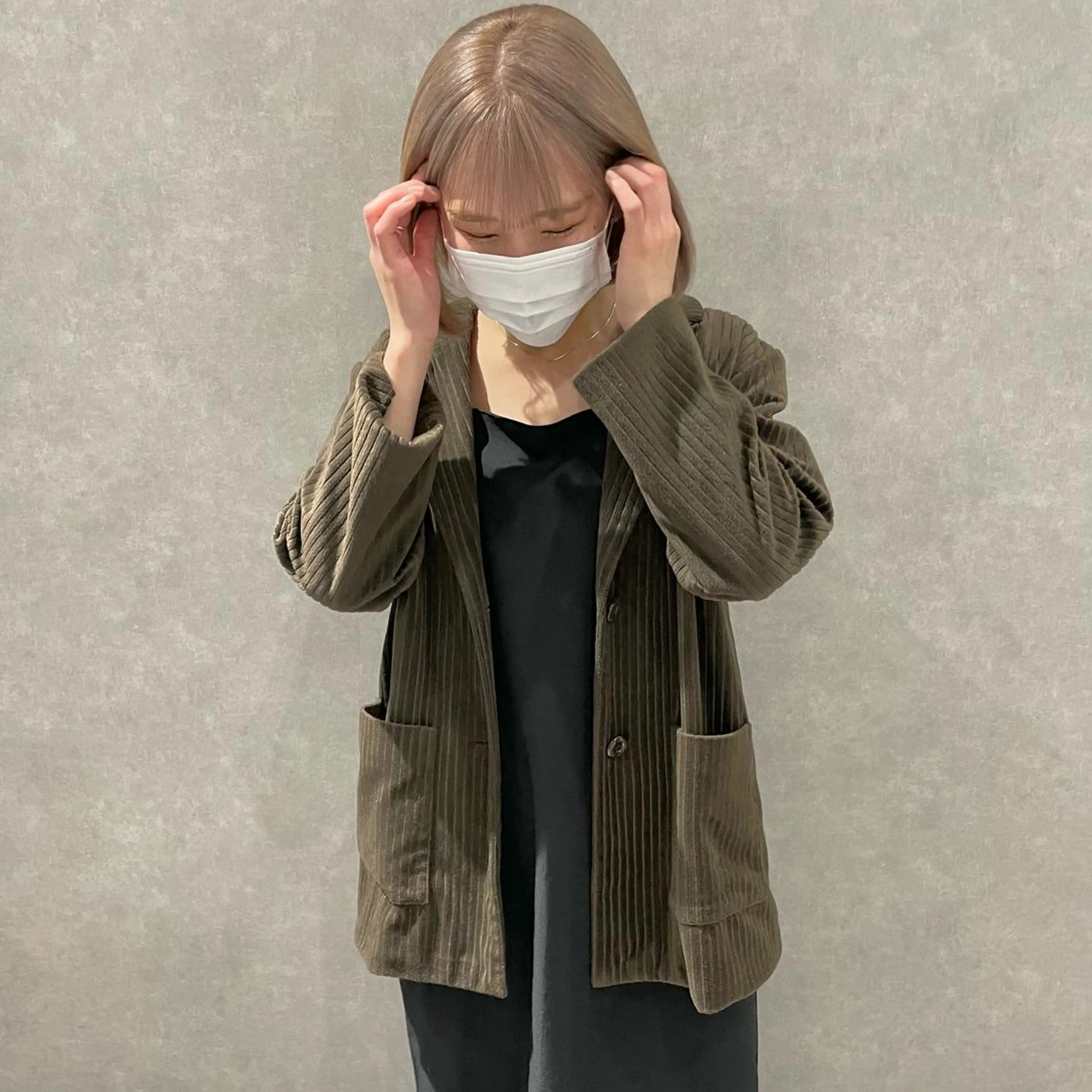 ショート カラー はちすか るかのヘアスタイル