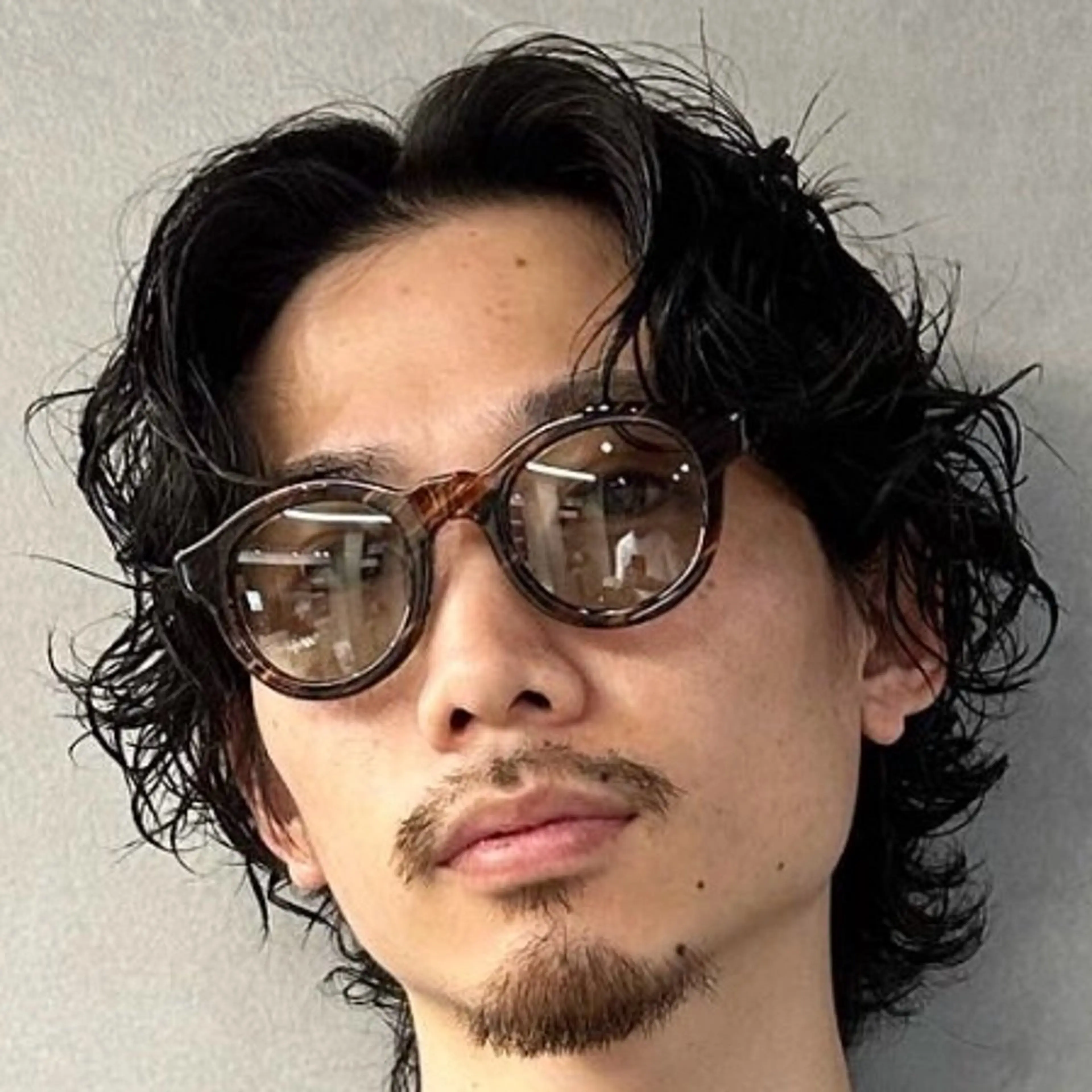 ミディアム パーマ ヘアアレンジ メンズ カット パーマ fifth Tokyo所属・fifth 石川 凪のヘアスタイル