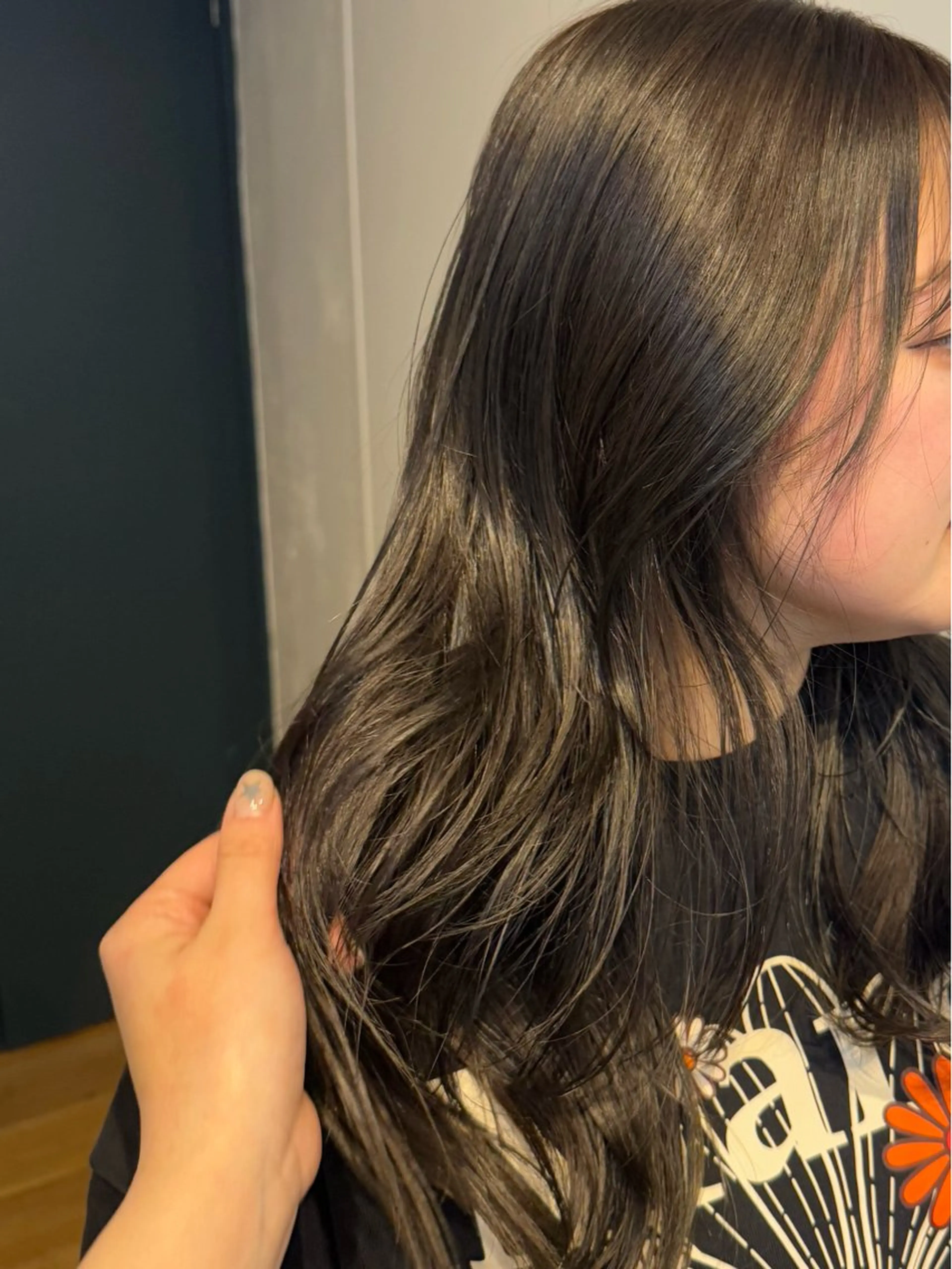 ロング カラー ヘアアレンジ 透明感カラー ヘアカラー ᵐⁱᵏⁱᵏᵒ / レイヤー★のヘアスタイル