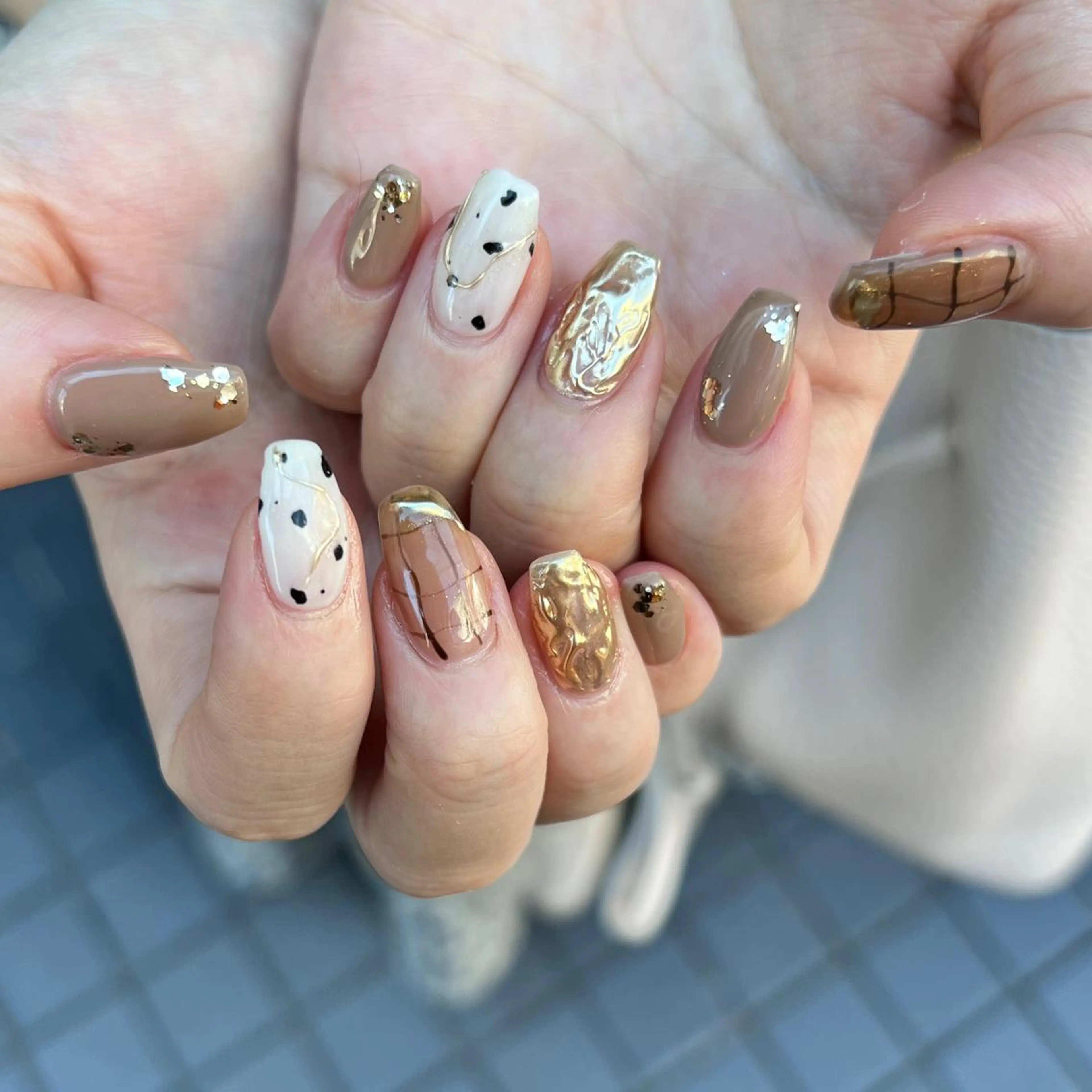 ネイル ハンドネイル 河野 弥月のネイルデザイン