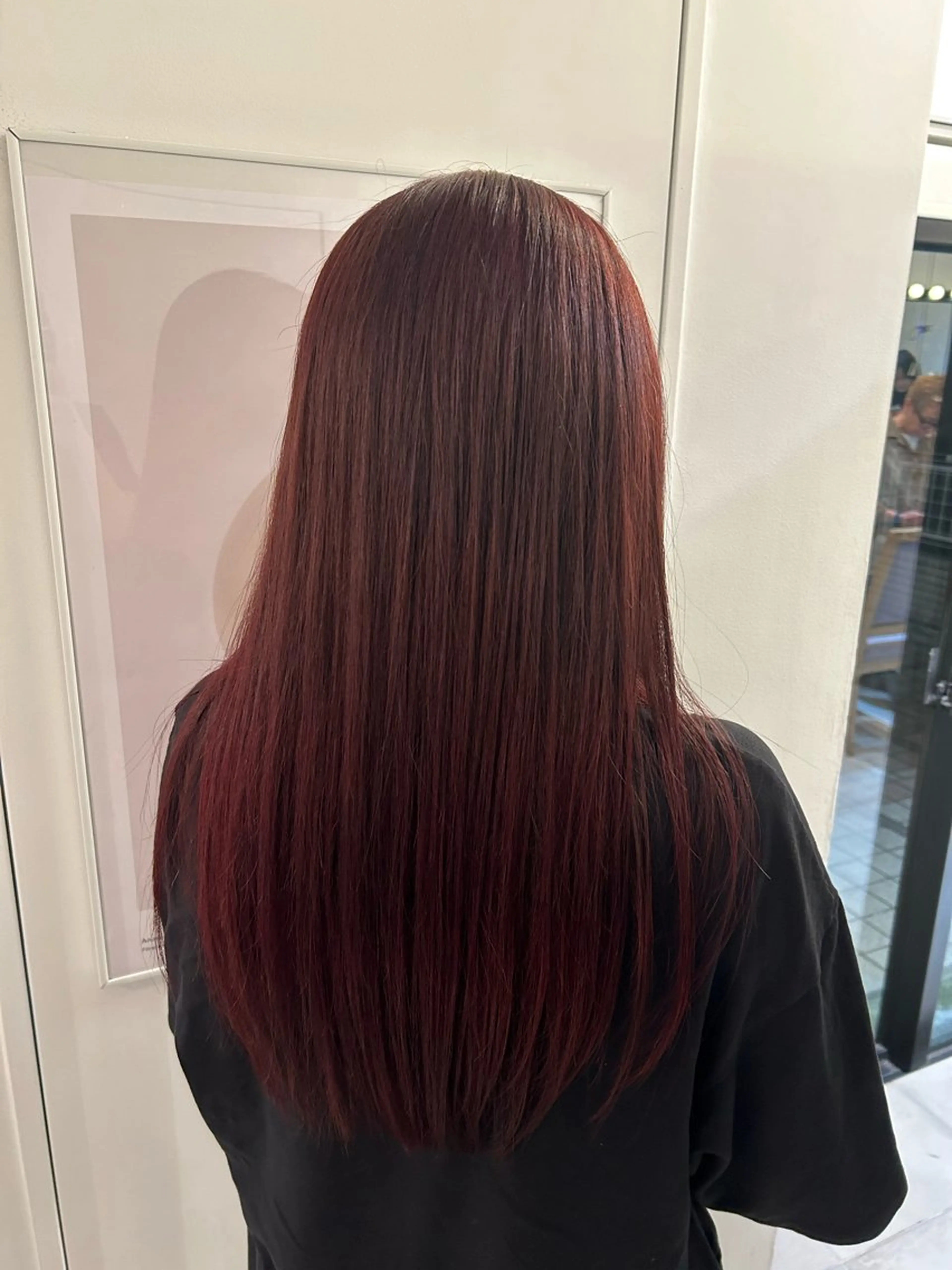 ロング パーマ 縮毛矯正 ダブルカラー/ 艶カラー／こうきのヘアスタイル