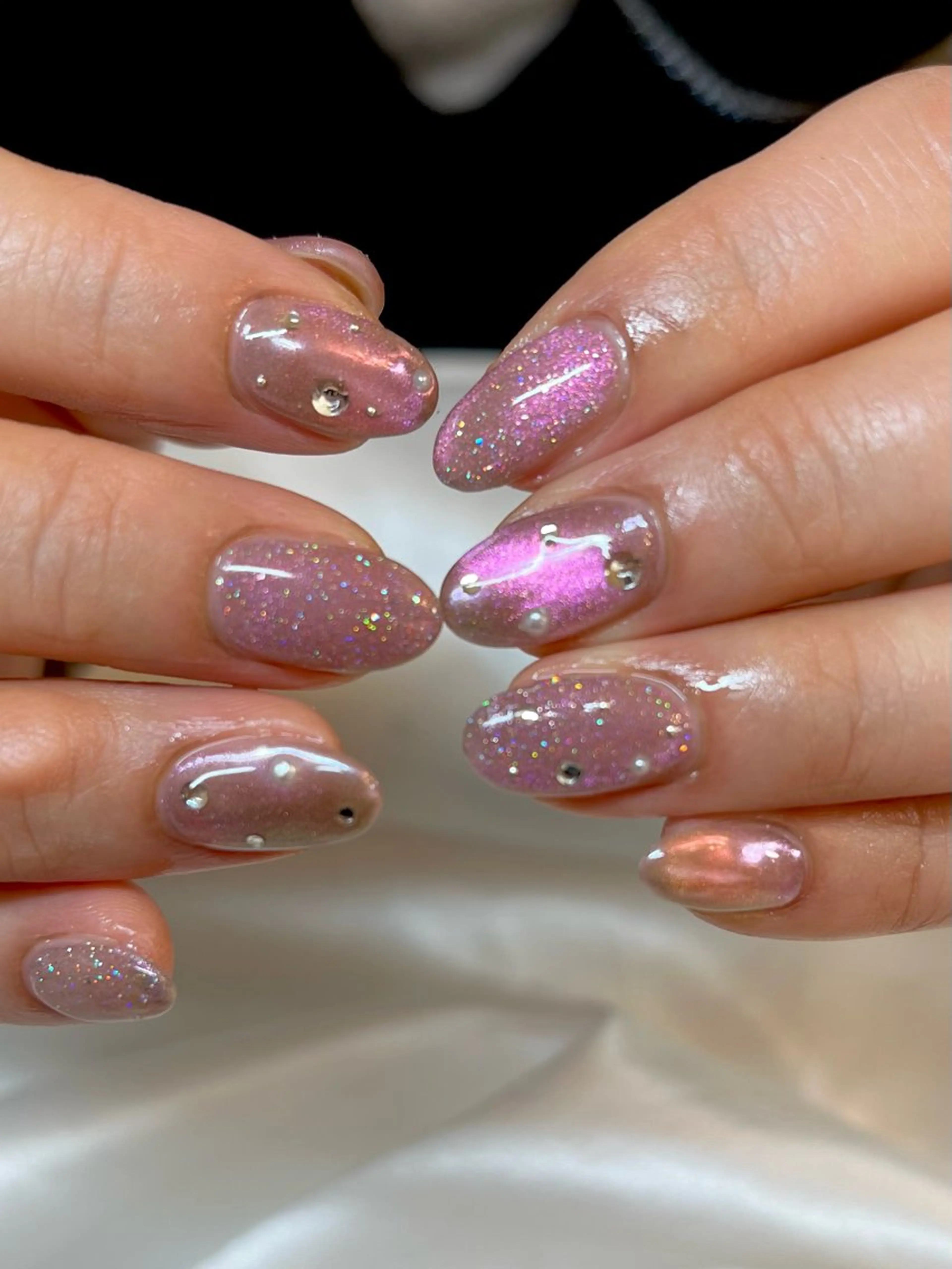 ネイル キラキラネイル Nail Salon&School REPLENDA所属・REPLENDA/ azusa(石井梓)のネイルデザイン