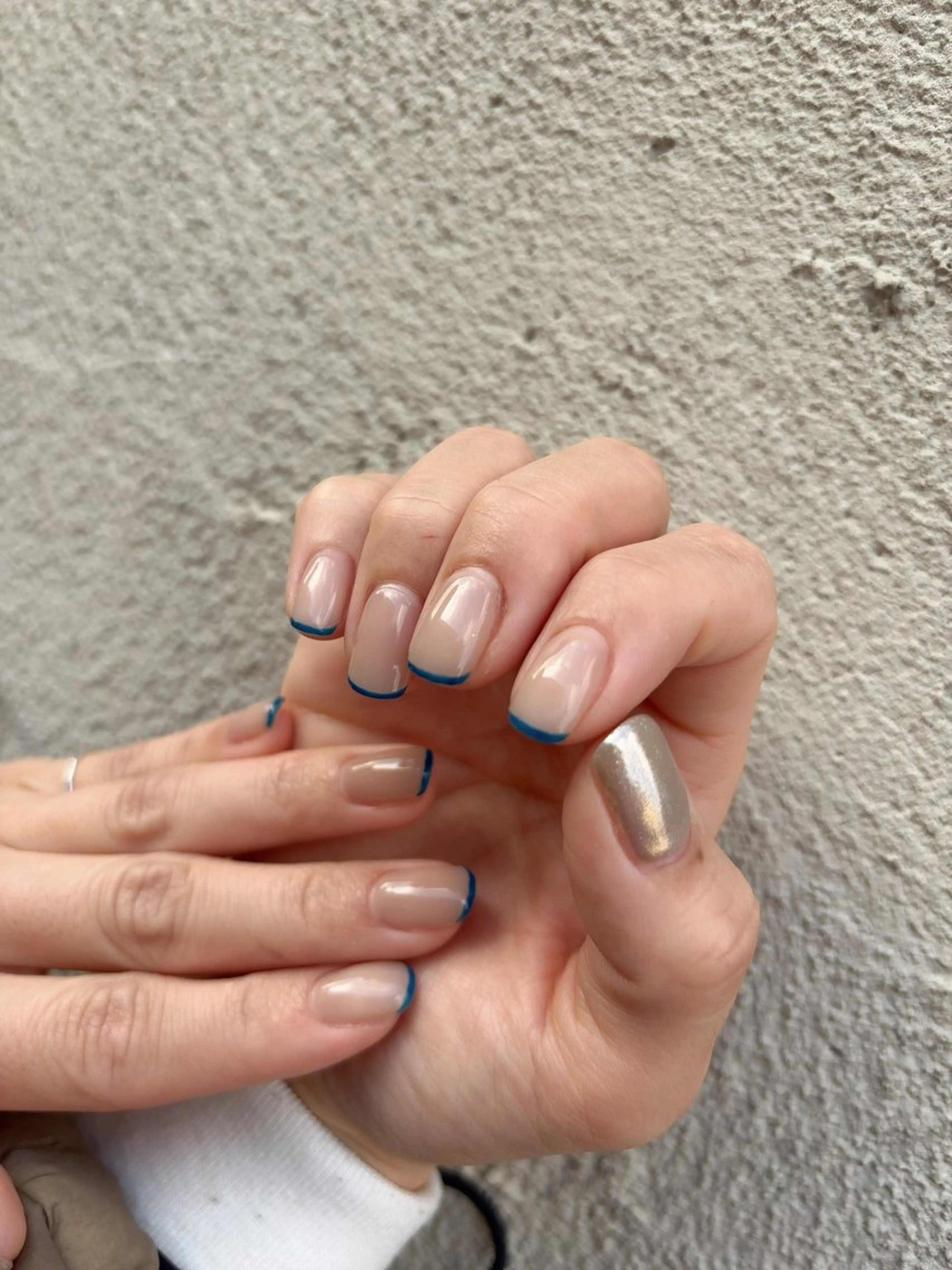 🦋.*˚french nail🦋.*˚ 《オフ込》の写真