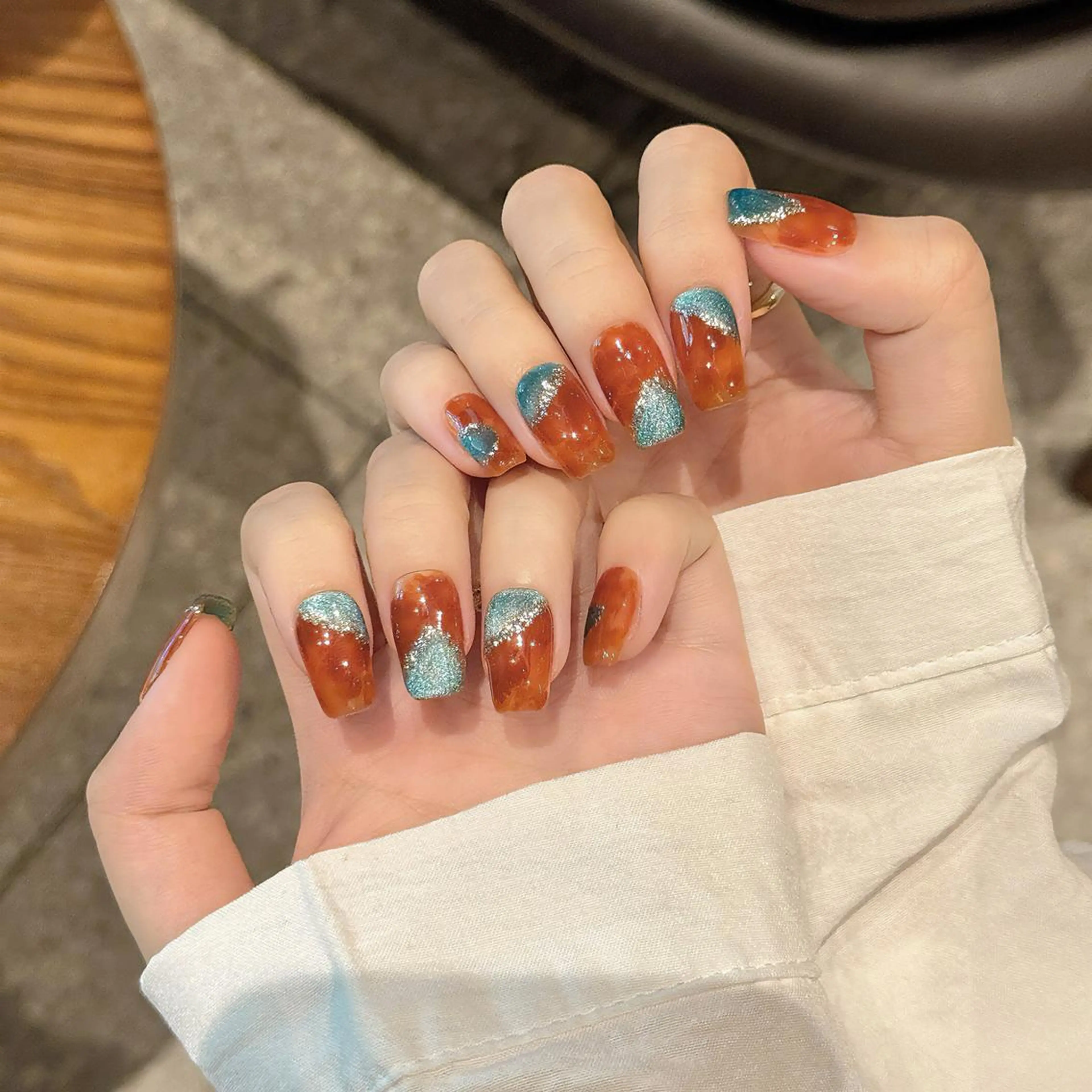 ネイル ジェルネイル ネイルチップ SALLY 🌙のネイルデザイン