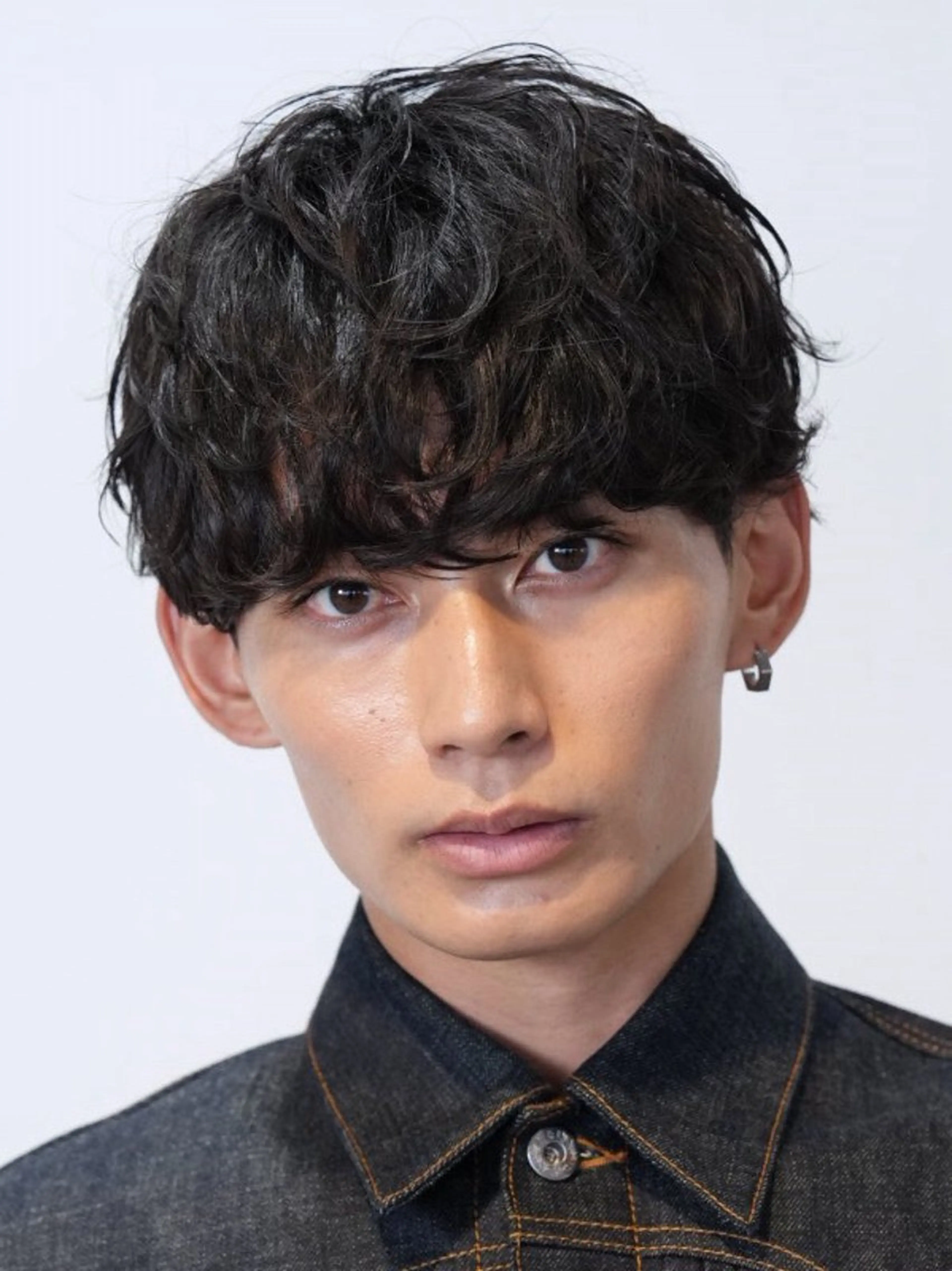 ショート パーマ メンズ マッシュ メンズパーマ ツーブロック 刈り上げ くせ毛 fifth名駅所属・メンズパーマ 名古屋/水谷颯のヘアスタイル