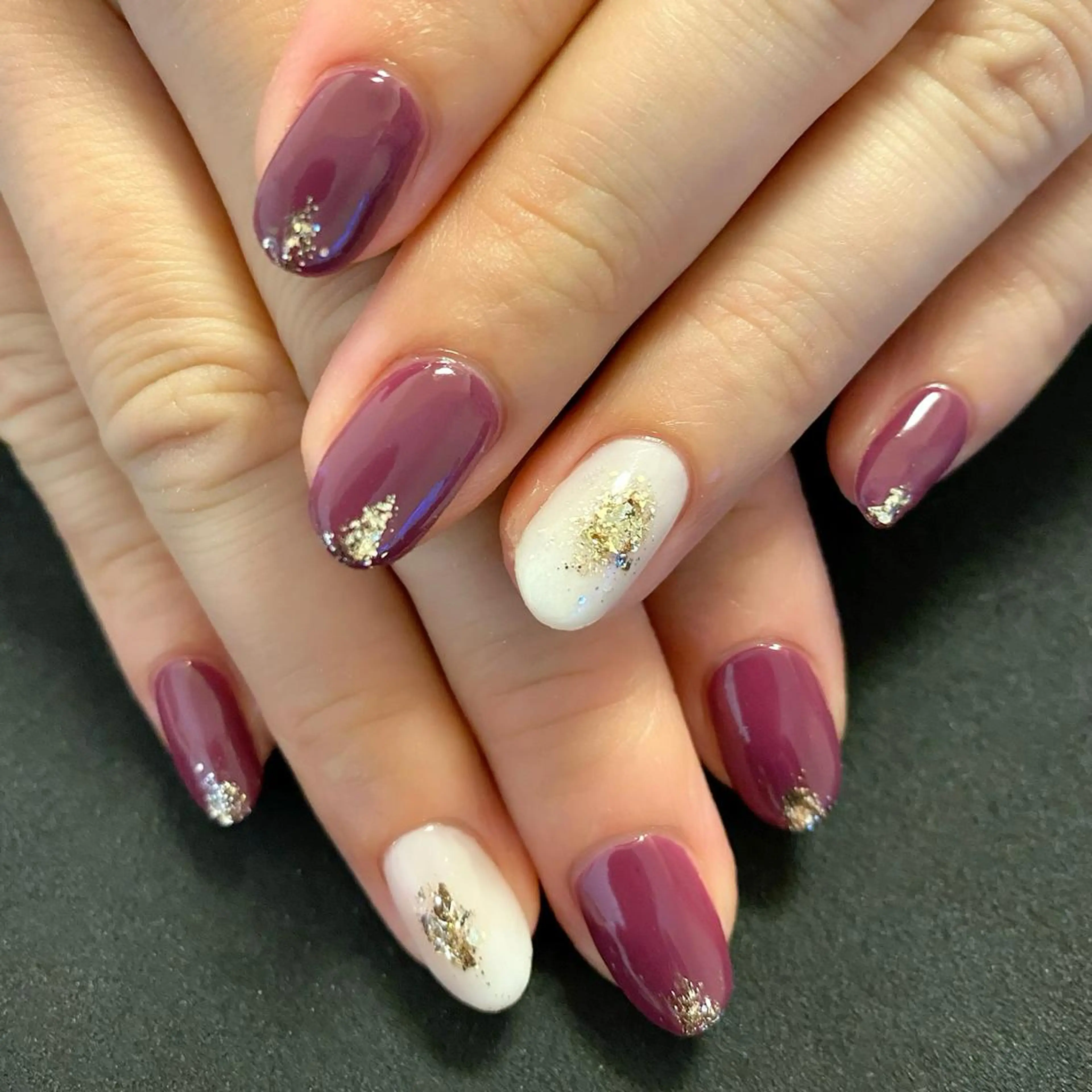 ネイル ホワイト nail*157 .のネイルデザイン