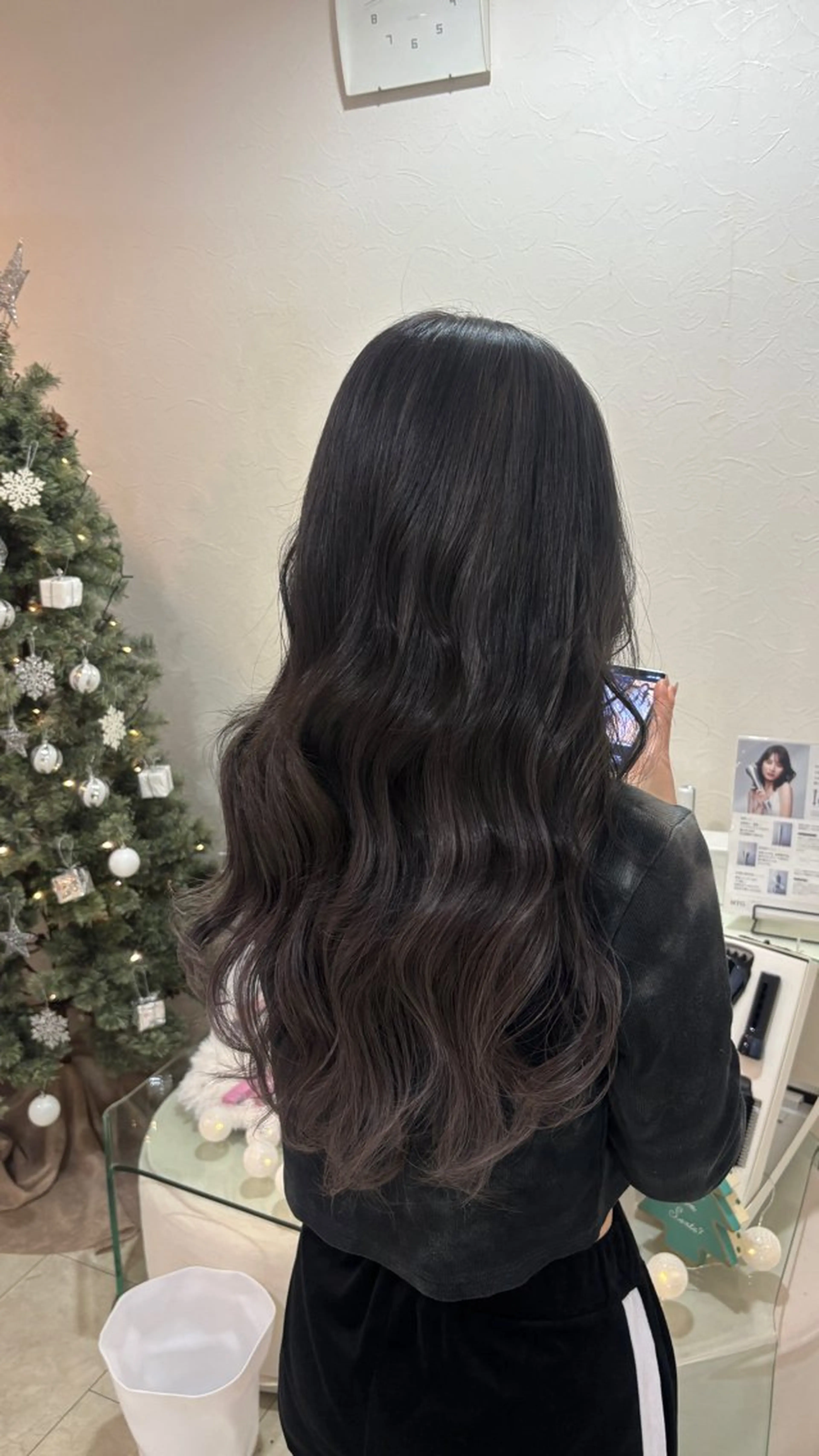 ロング カラー エクステ エクステ Mei🎀 eye & hairのマツエク・マツパデザイン