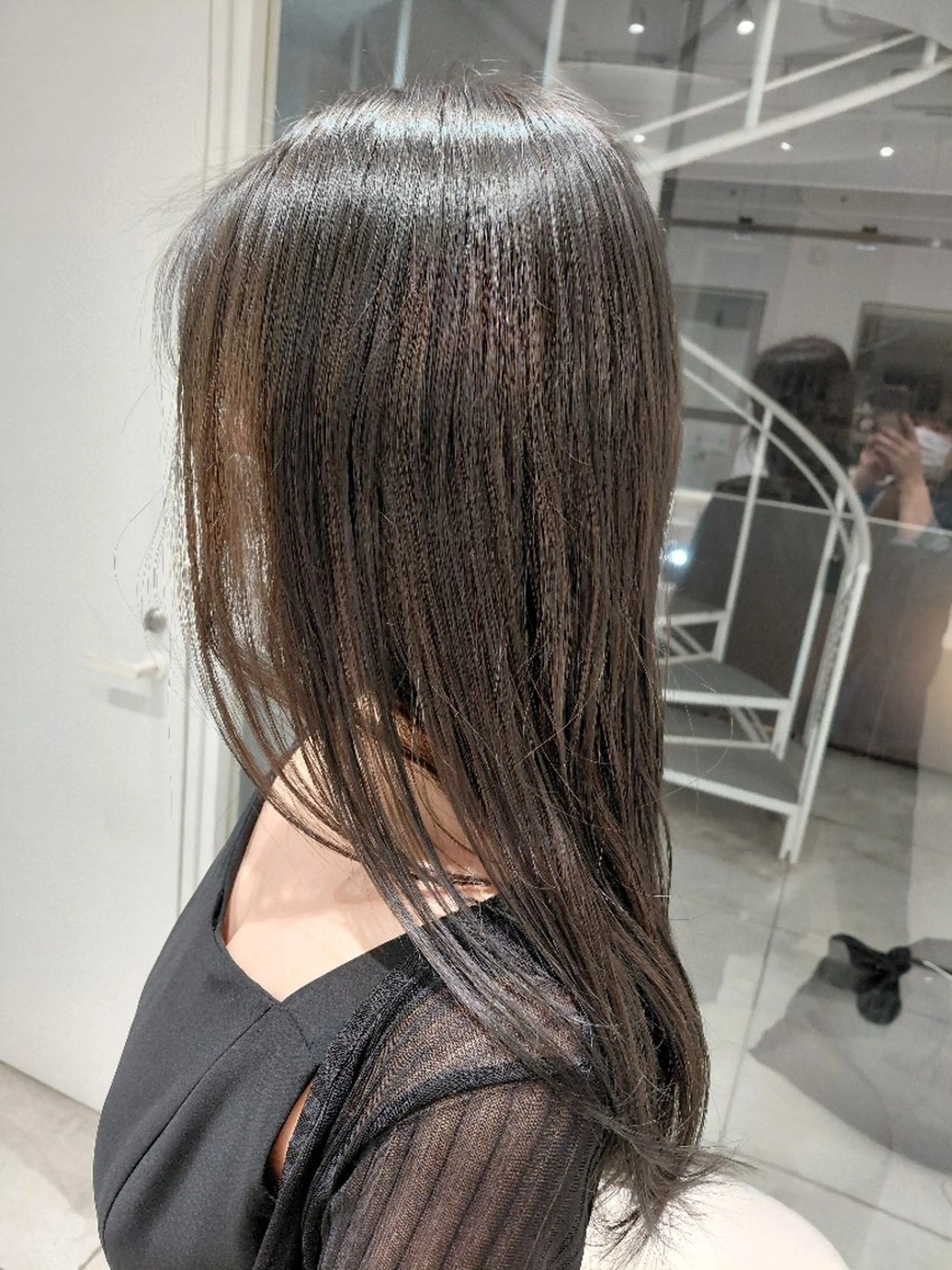 ロング カラー アッシュ ブラウンカラー ヘアカラー トリートメント 優/表参道 ✨️モデル募集中✨️のヘアスタイル