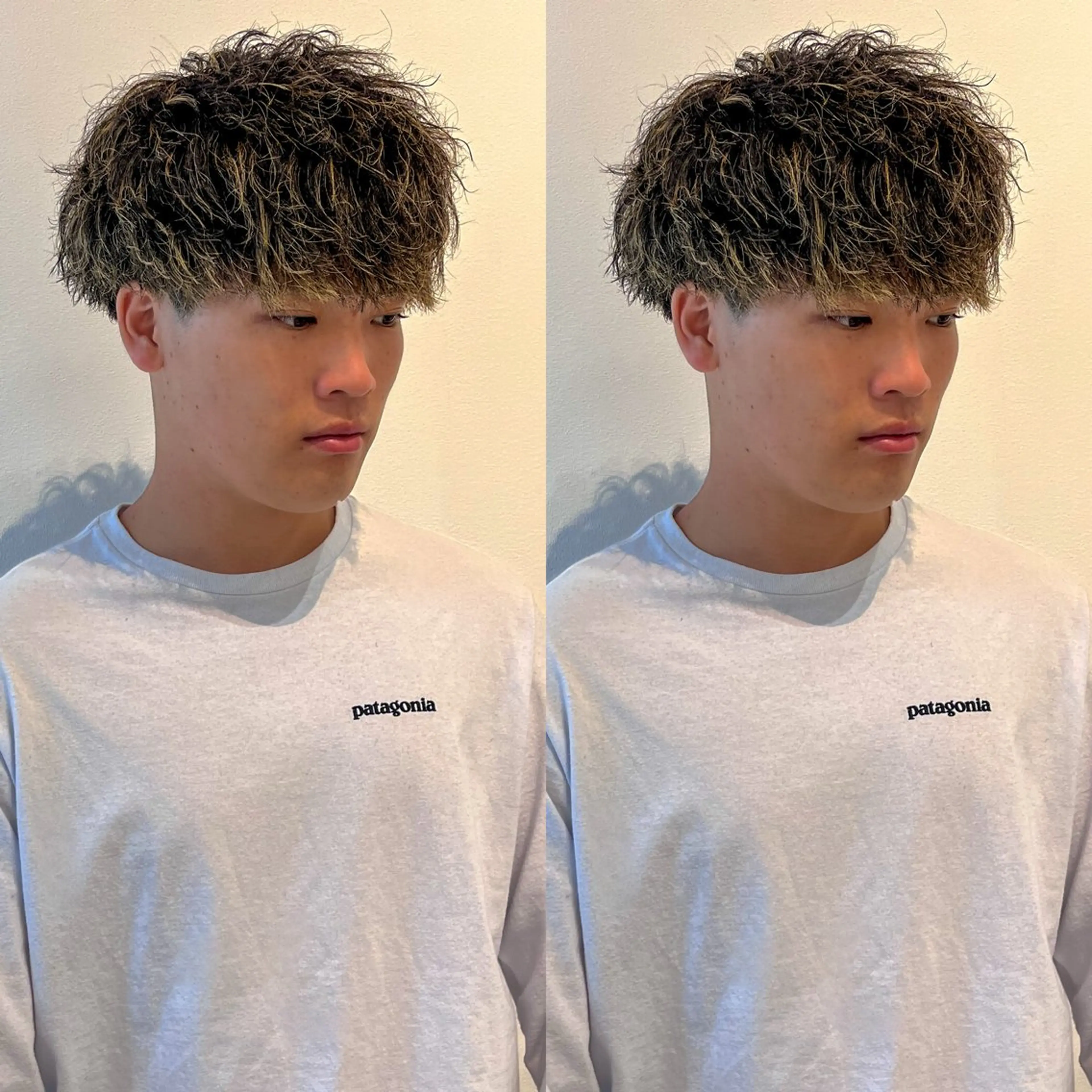 ミディアム alma 後藤 遼斗のヘアスタイル