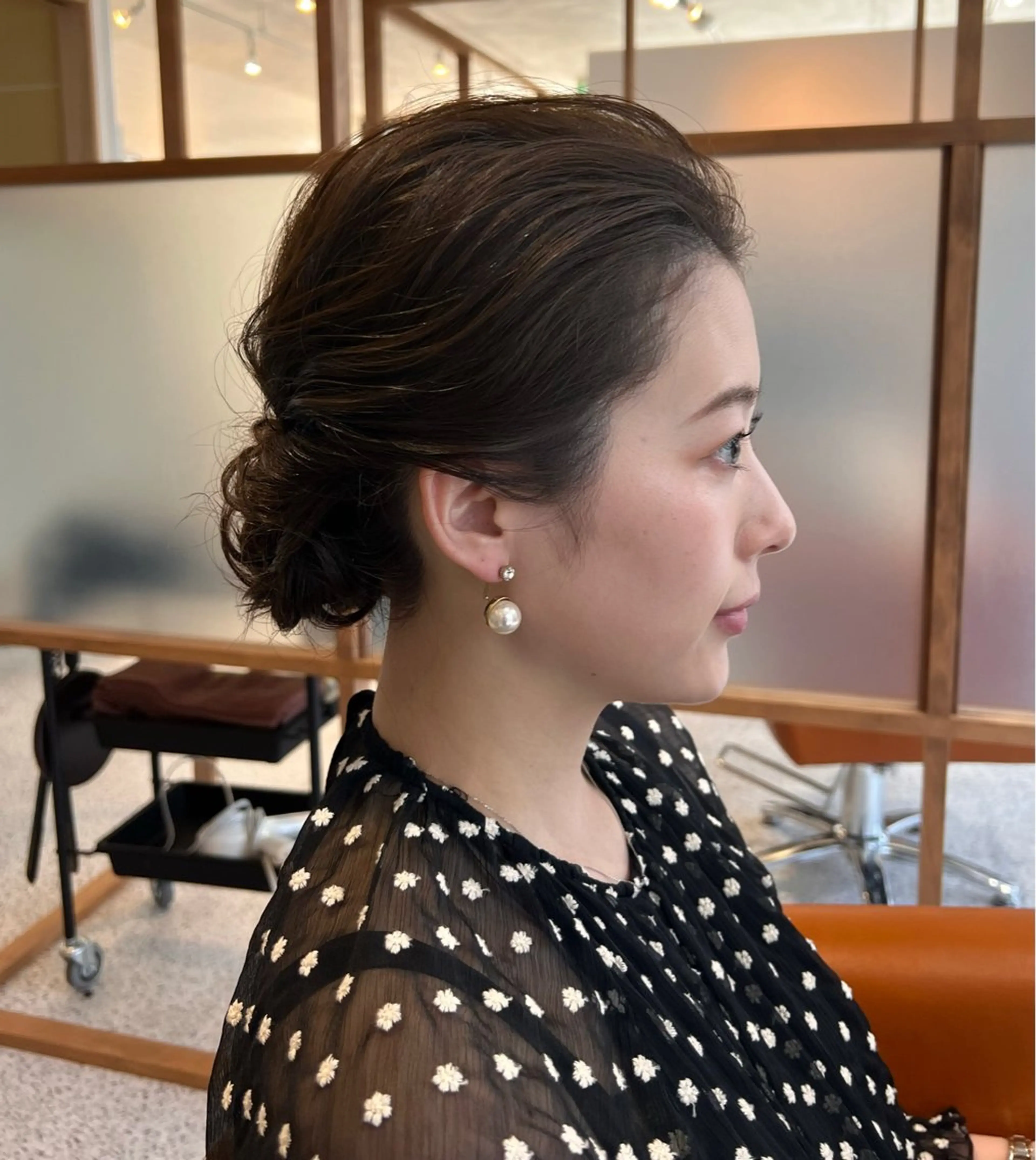 パーティーヘアセット★結婚式や二次会、女子会に♪ ¥5000の写真