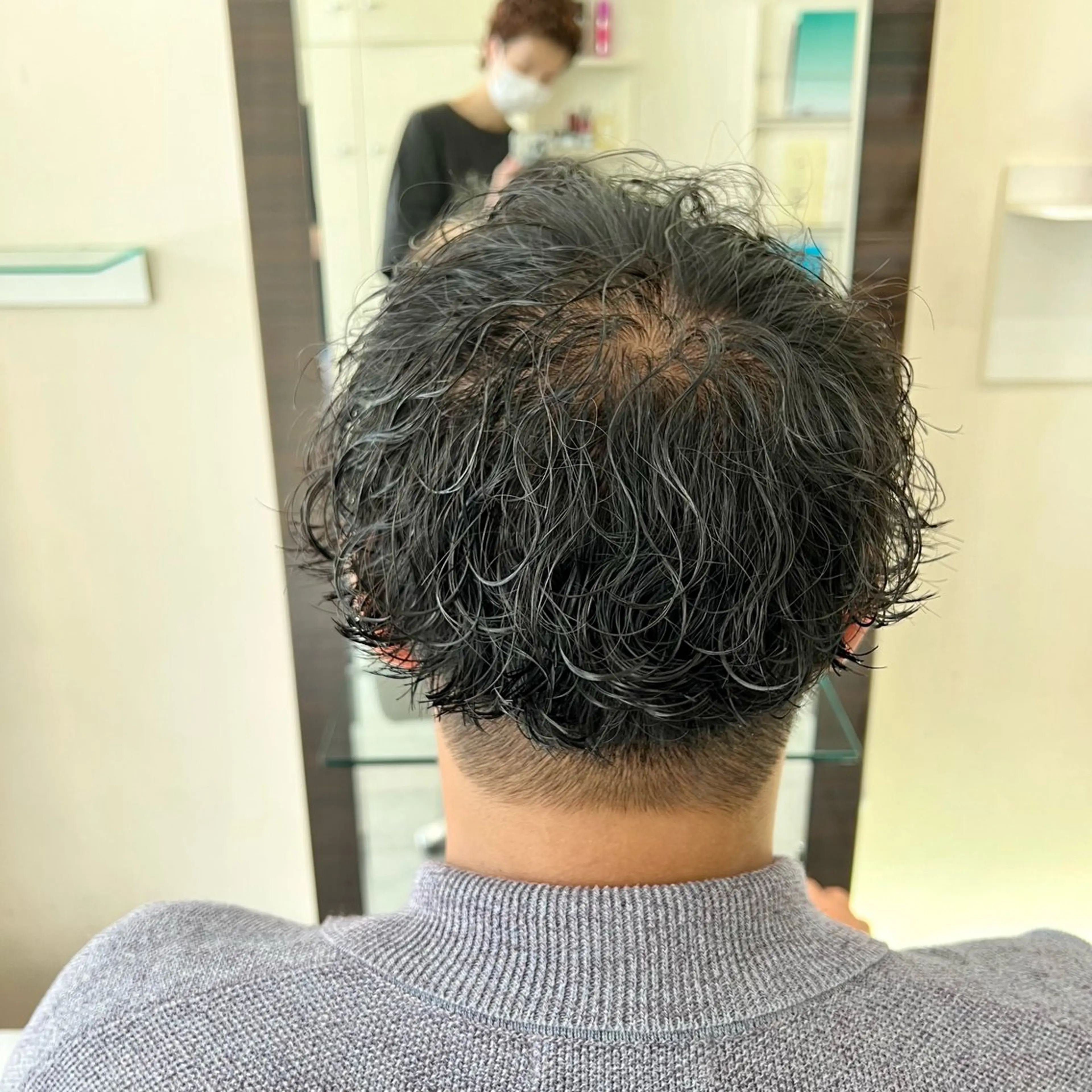 パーマ メンズ カット パーマ アグヘアーシータ所属・🤩メンズカット/ パーマ山本🤩のヘアスタイル