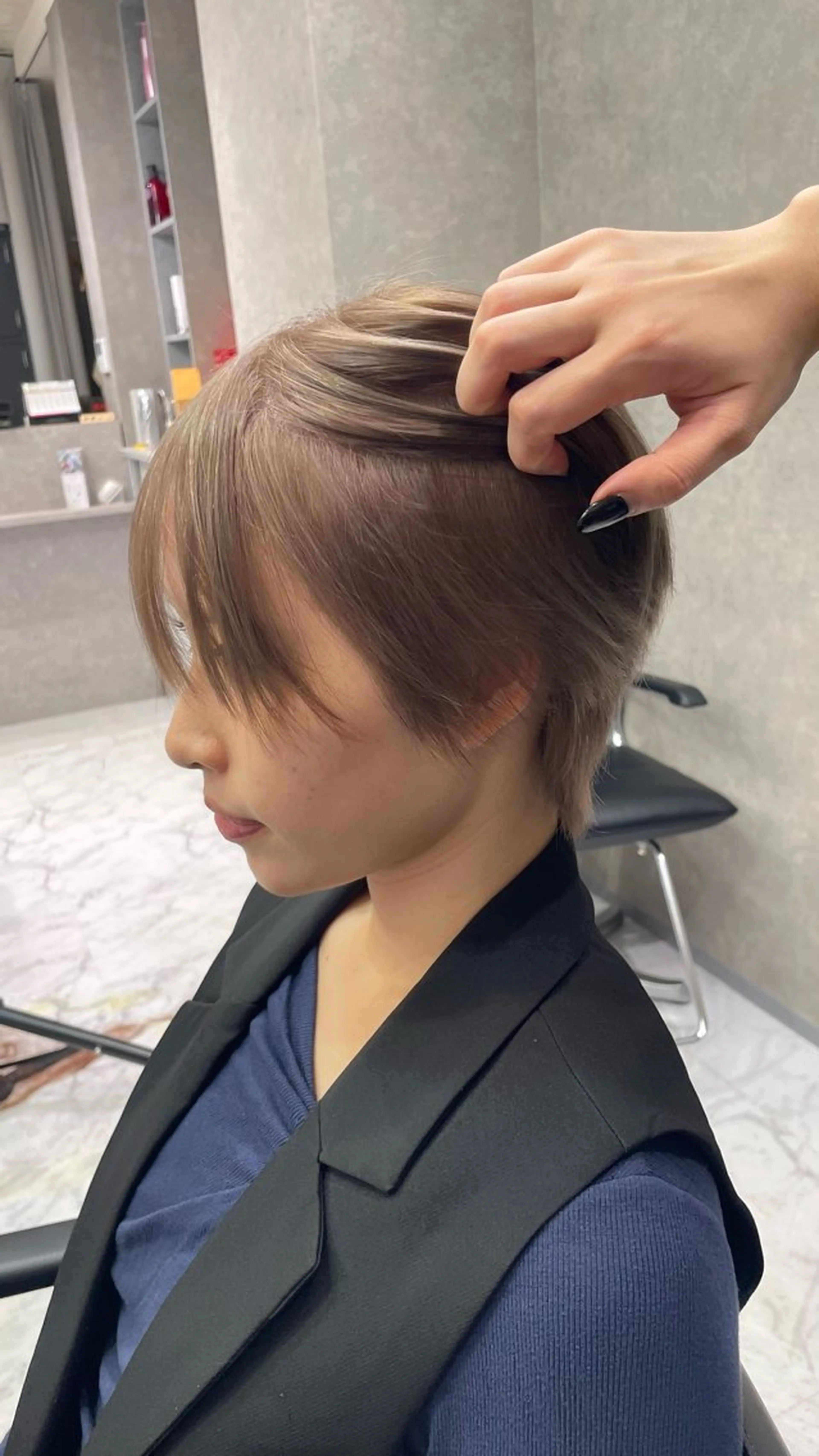 ショート カラー ヘアカラー RAF TOKYO 2nd 今泉店所属・RAF KAEDEのヘアスタイル