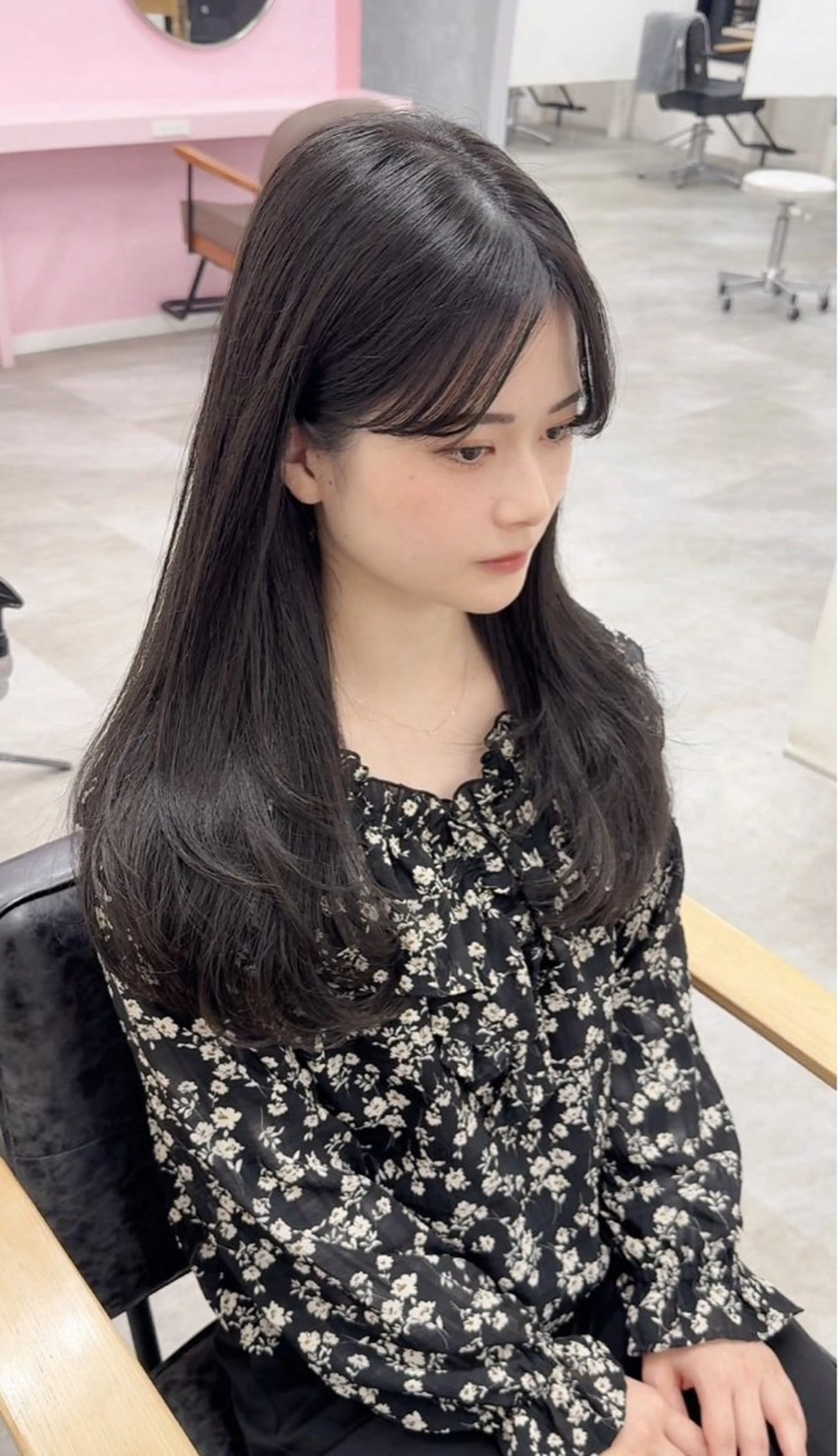 【⭕️ご新規様がまず選ぶ⭕️】髪質改善縮毛矯正＋カット(メンテナンスカット含む)＋トリートメントの写真