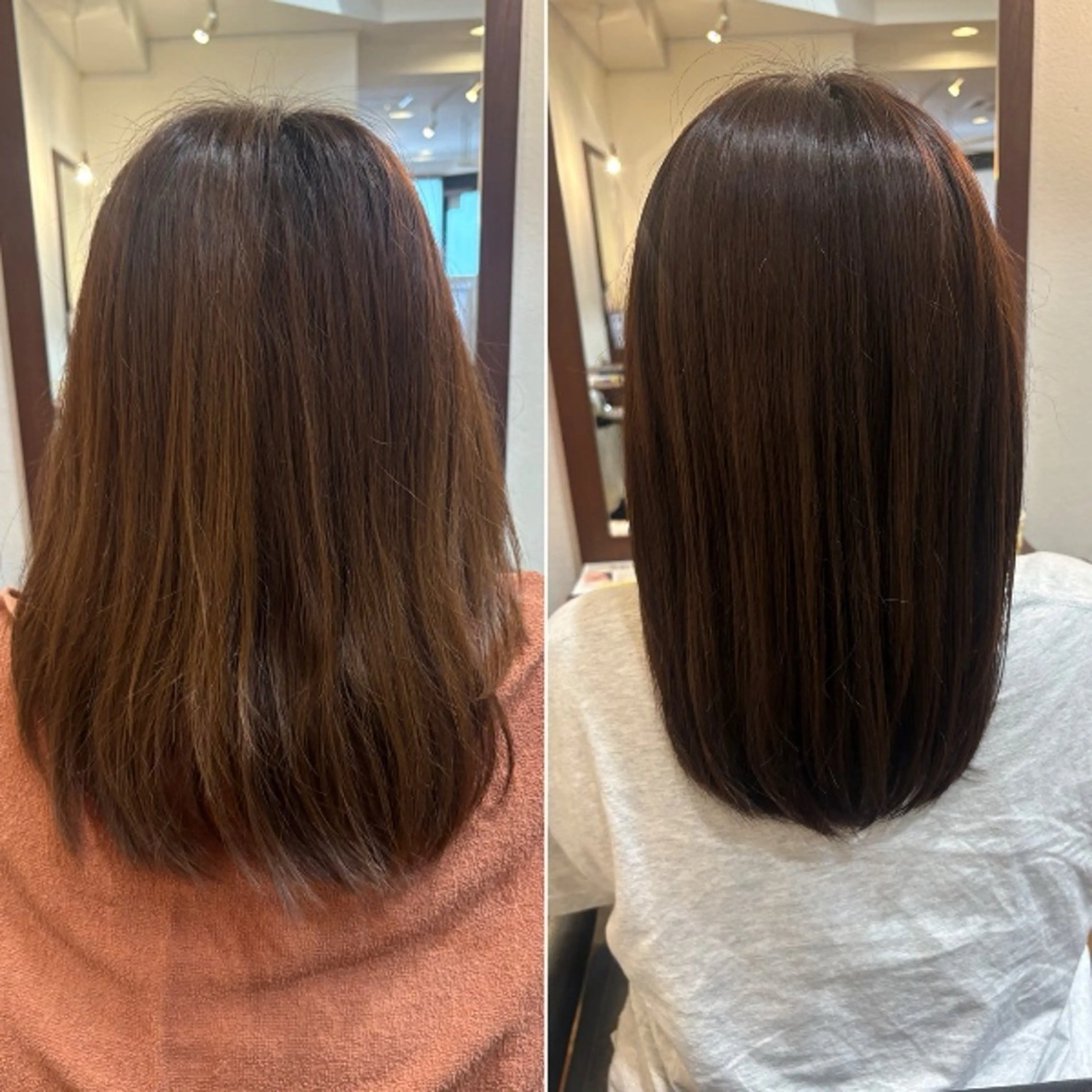 ロング MOLLASALON 浅香山店所属・髪質改善カラー 縮毛矯正🤍辻桃加のヘアスタイル