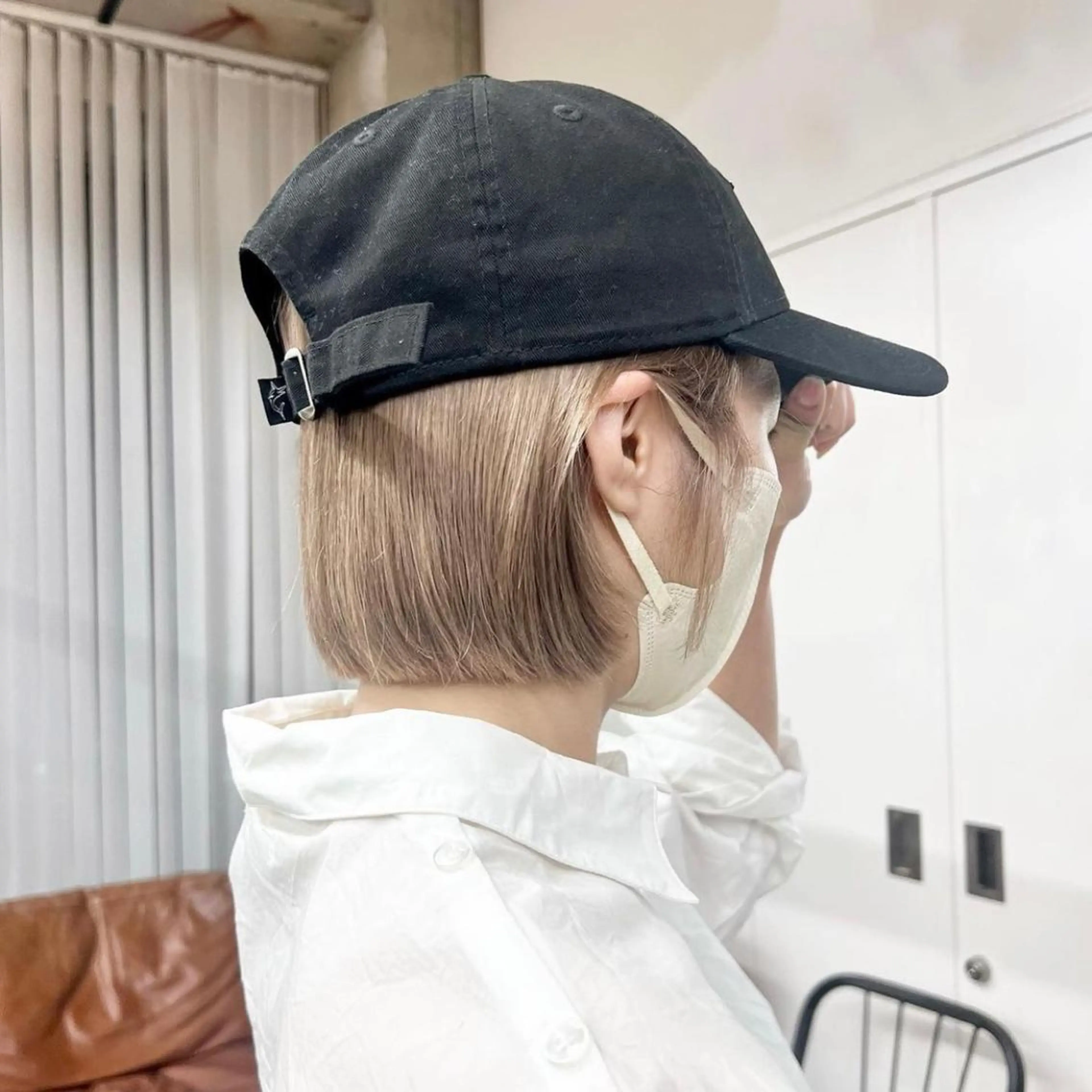 ミディアム カラー ベージュカラー ミルクティーベージュ ヘアカラー トリートメント 韓国ヘア /男女❄️ 細江 美紅のヘアスタイル