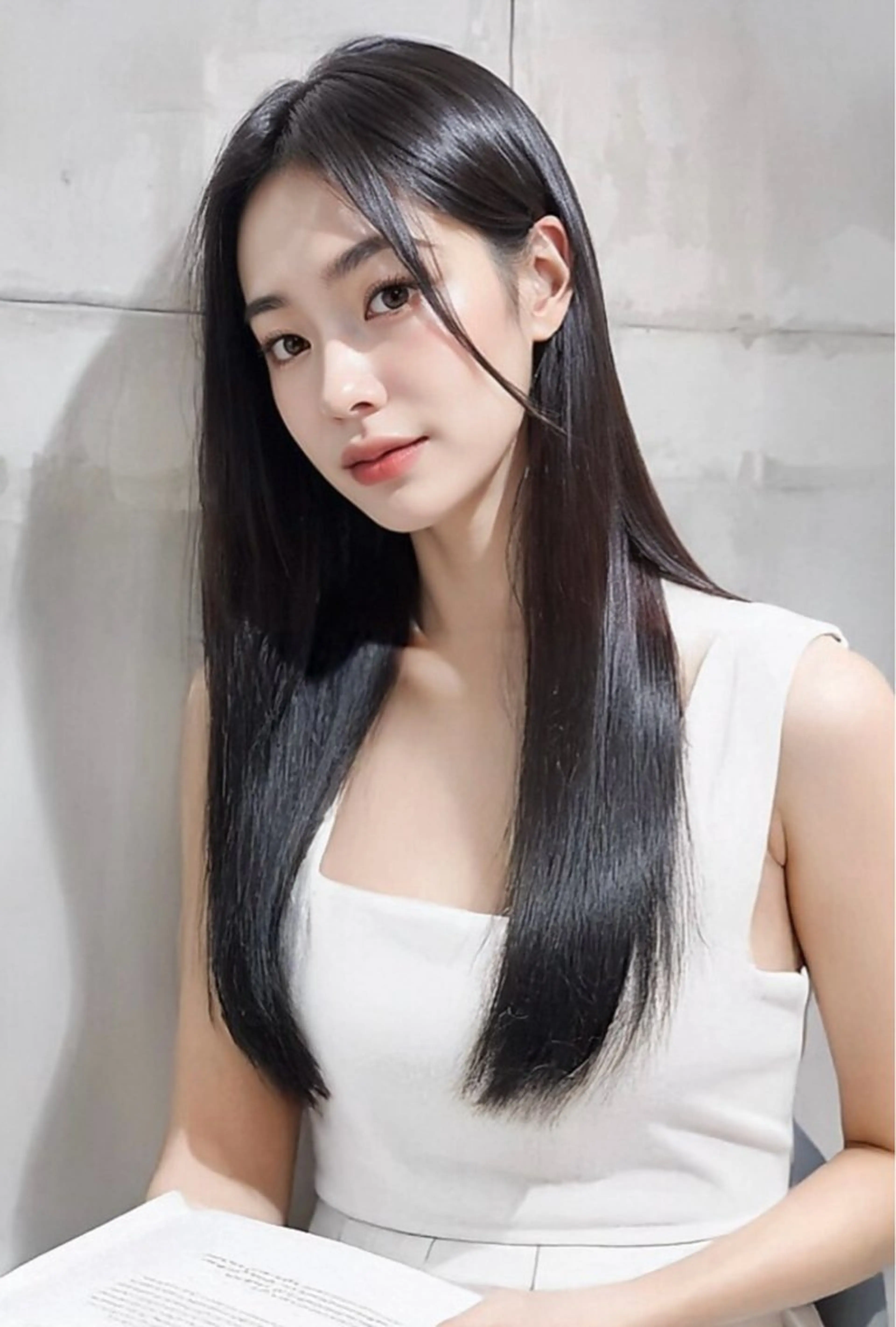 ロング ✂️ブリーチ／メンズ /レイヤー/ツチワタのヘアスタイル