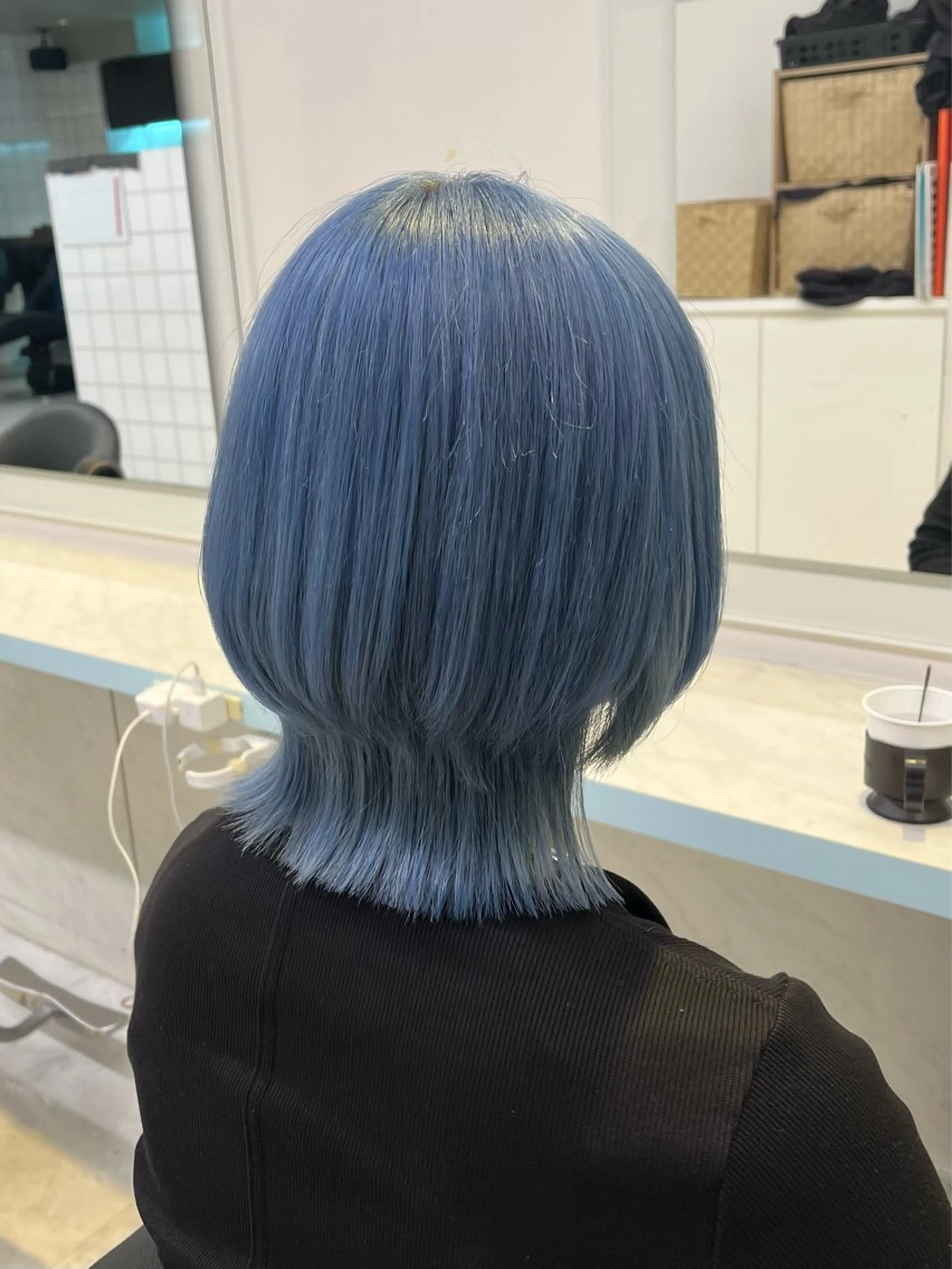 ミディアム カラー ヘアカラー トリートメント ブリーチカラー 🩵MIZUKIのヘアスタイル