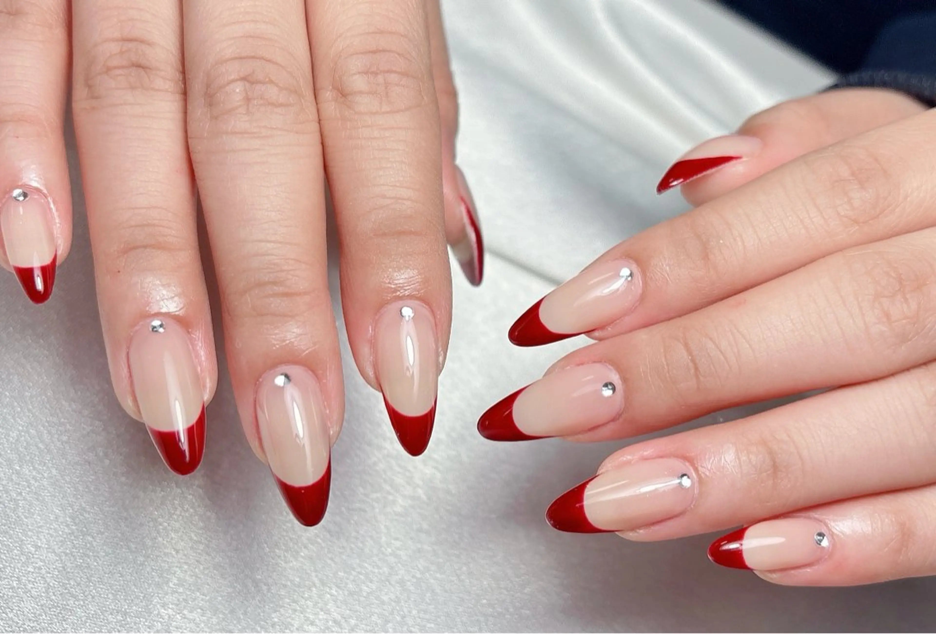 ネイル ハンドネイル ハンドケア Aura  Nail 長さだし/パラジェルのネイルデザイン