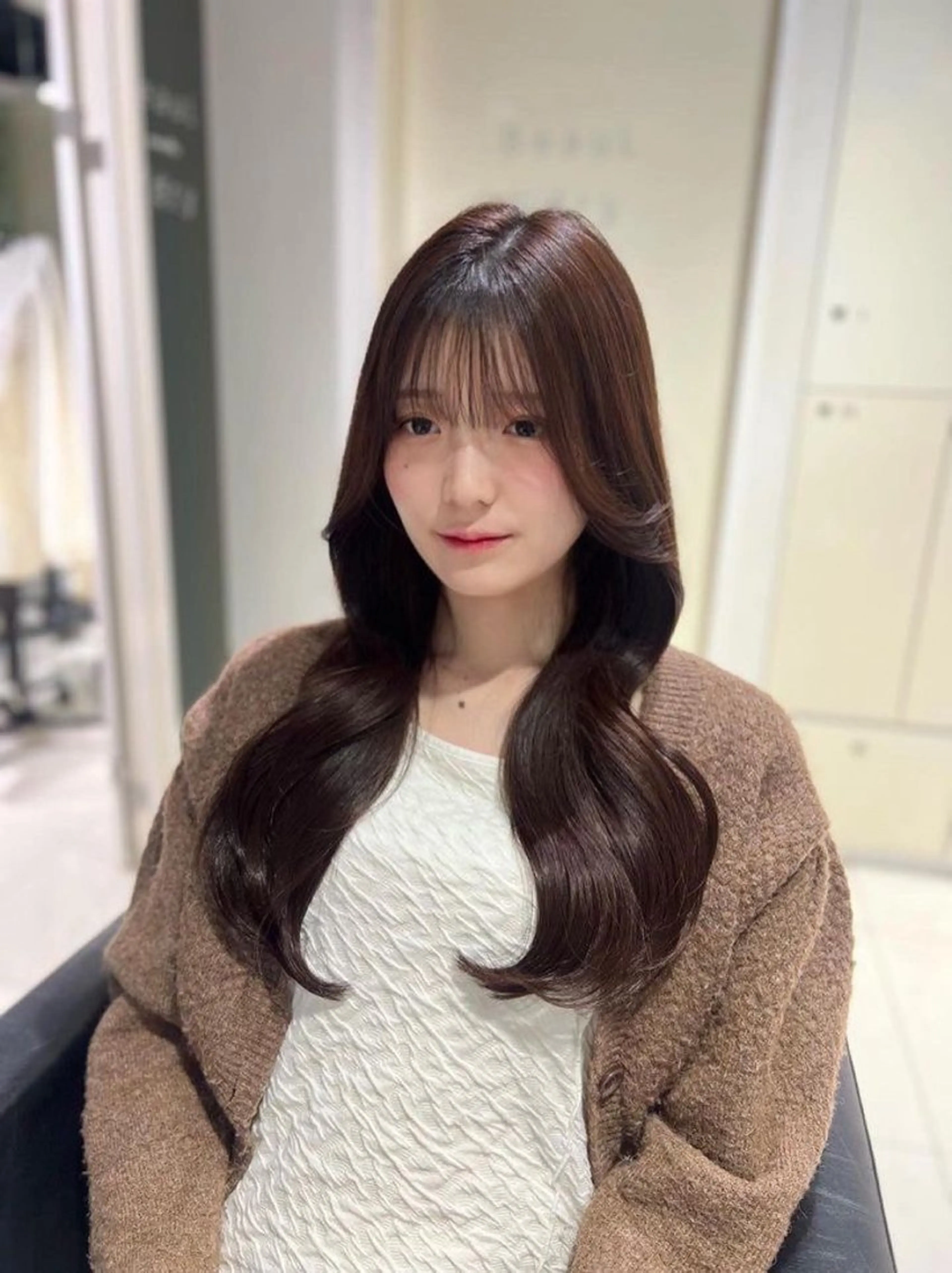 ロング ヘアアレンジ 🧊🪞透明感カラー himeのヘアスタイル