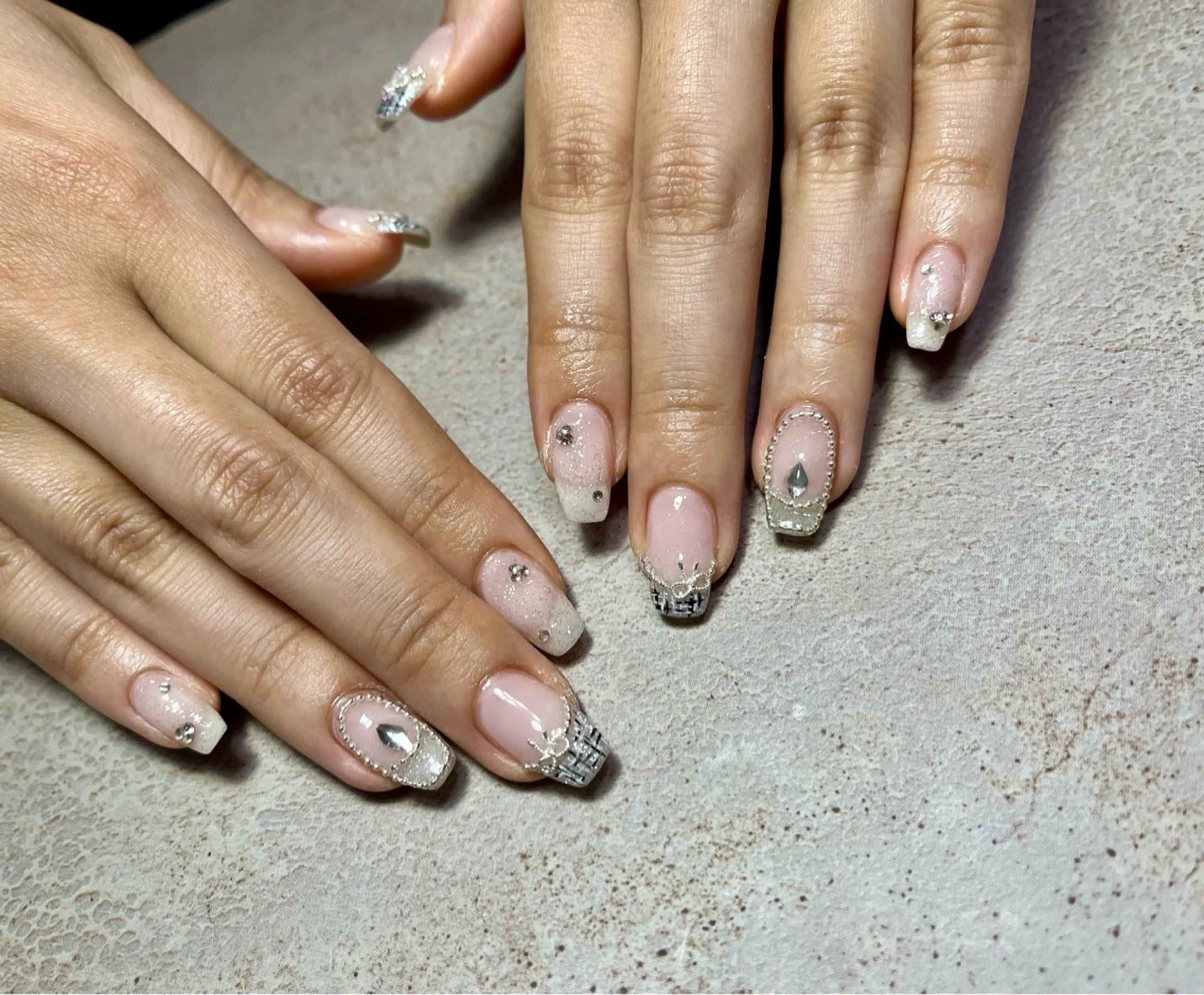 ネイル ハンドネイル goldgleams ちなのネイルデザイン