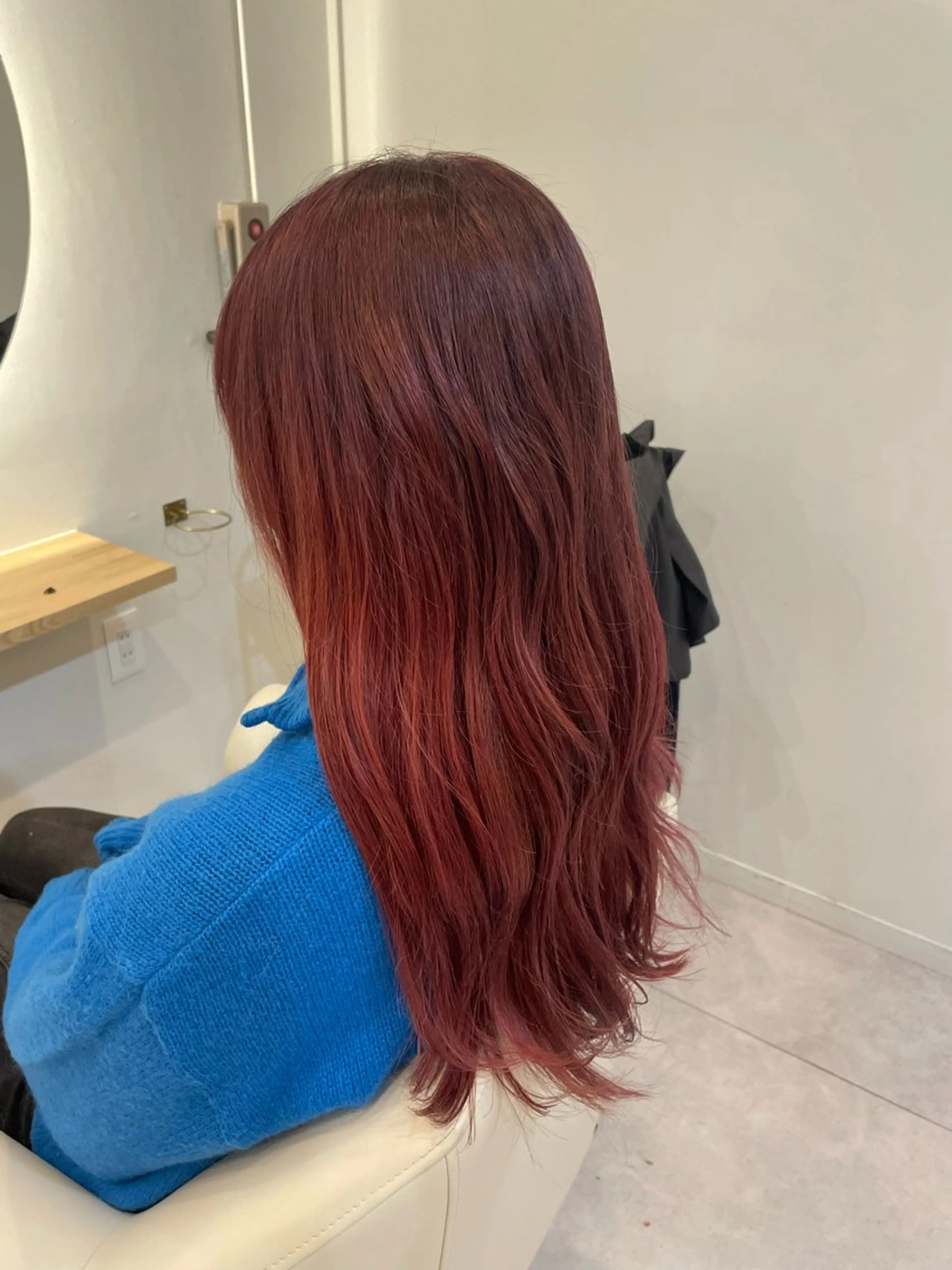 カラー lor.kyoto 奥村みゆきのヘアスタイル