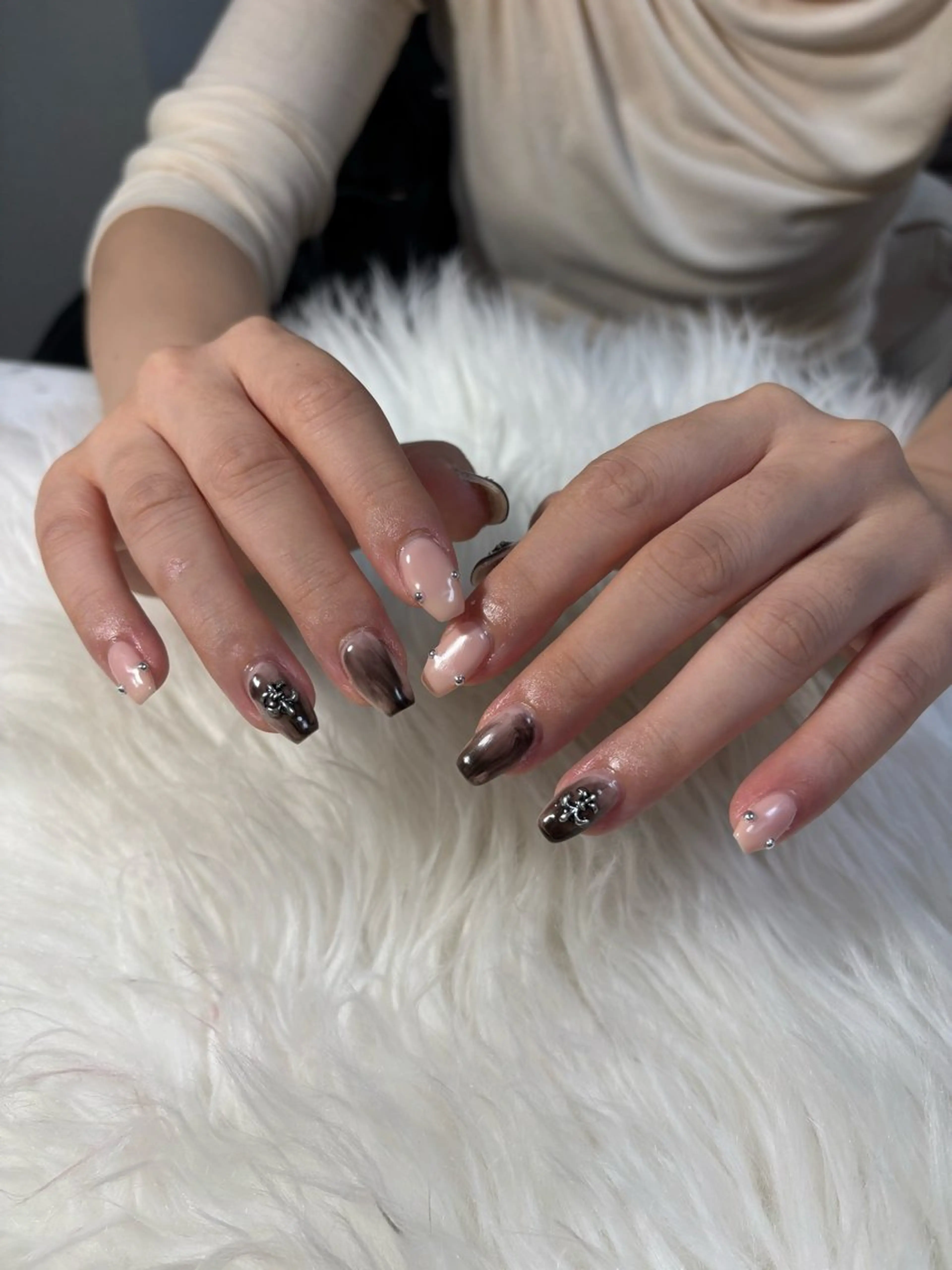 ネイル 🦋Hina🦋 1月予約受付中✨のネイルデザイン