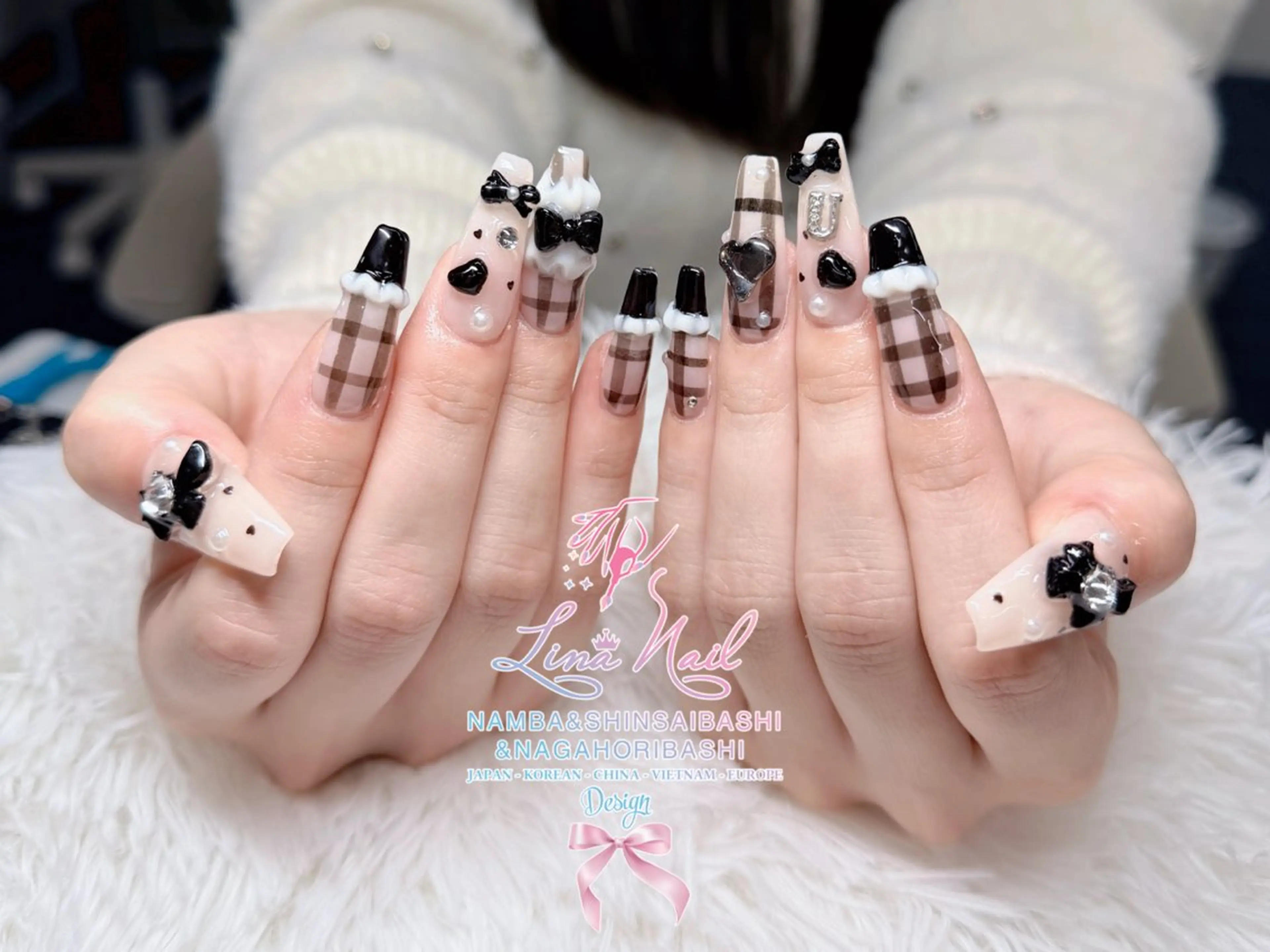 ネイル フットネイル ジェルネイル 持ち込み ネイルチップ ハンドネイル リナネイル 長堀橋店／東心斎橋店のネイルデザイン