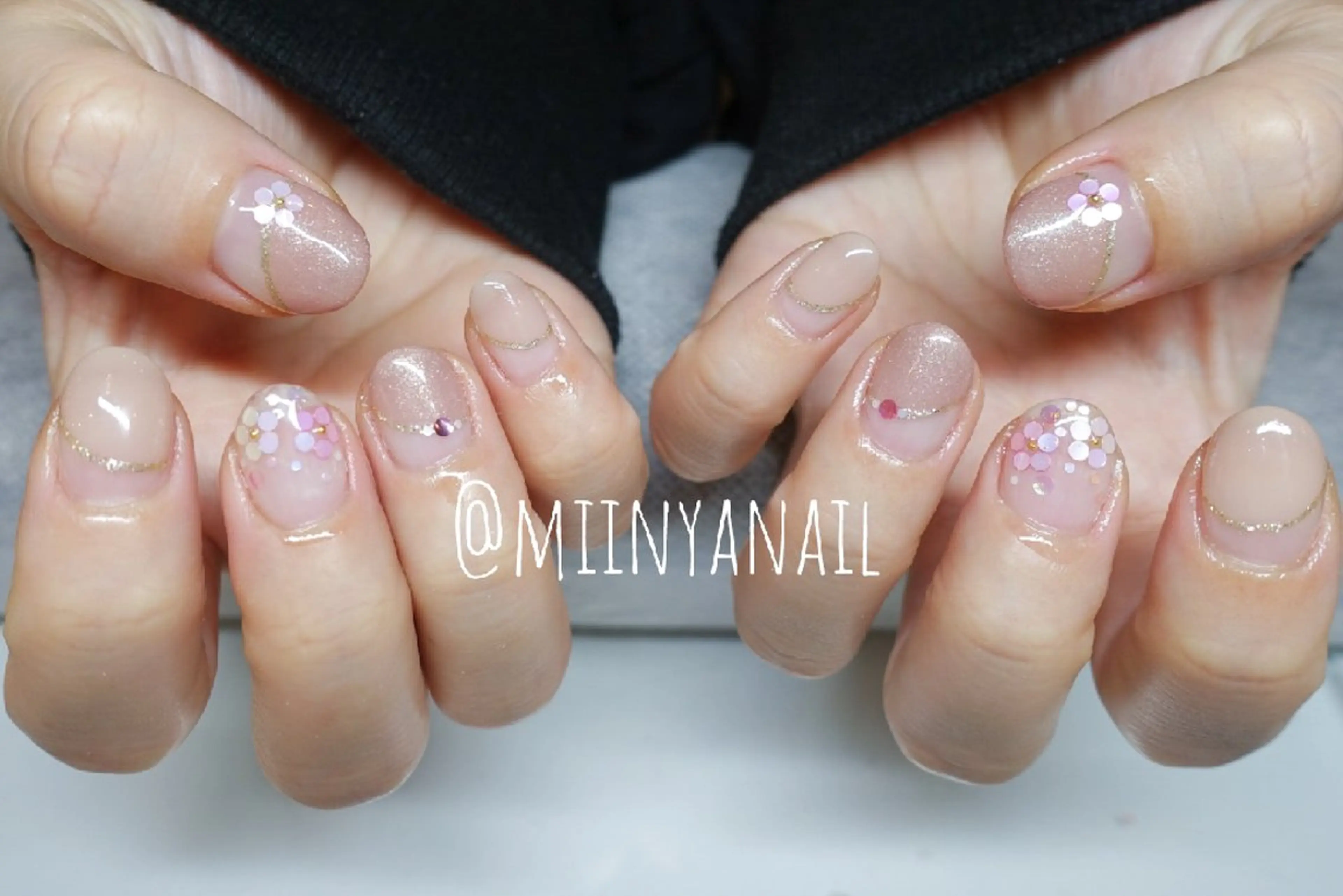 ネイル ハンドネイル miinyanail ミーニャネイルのネイルデザイン