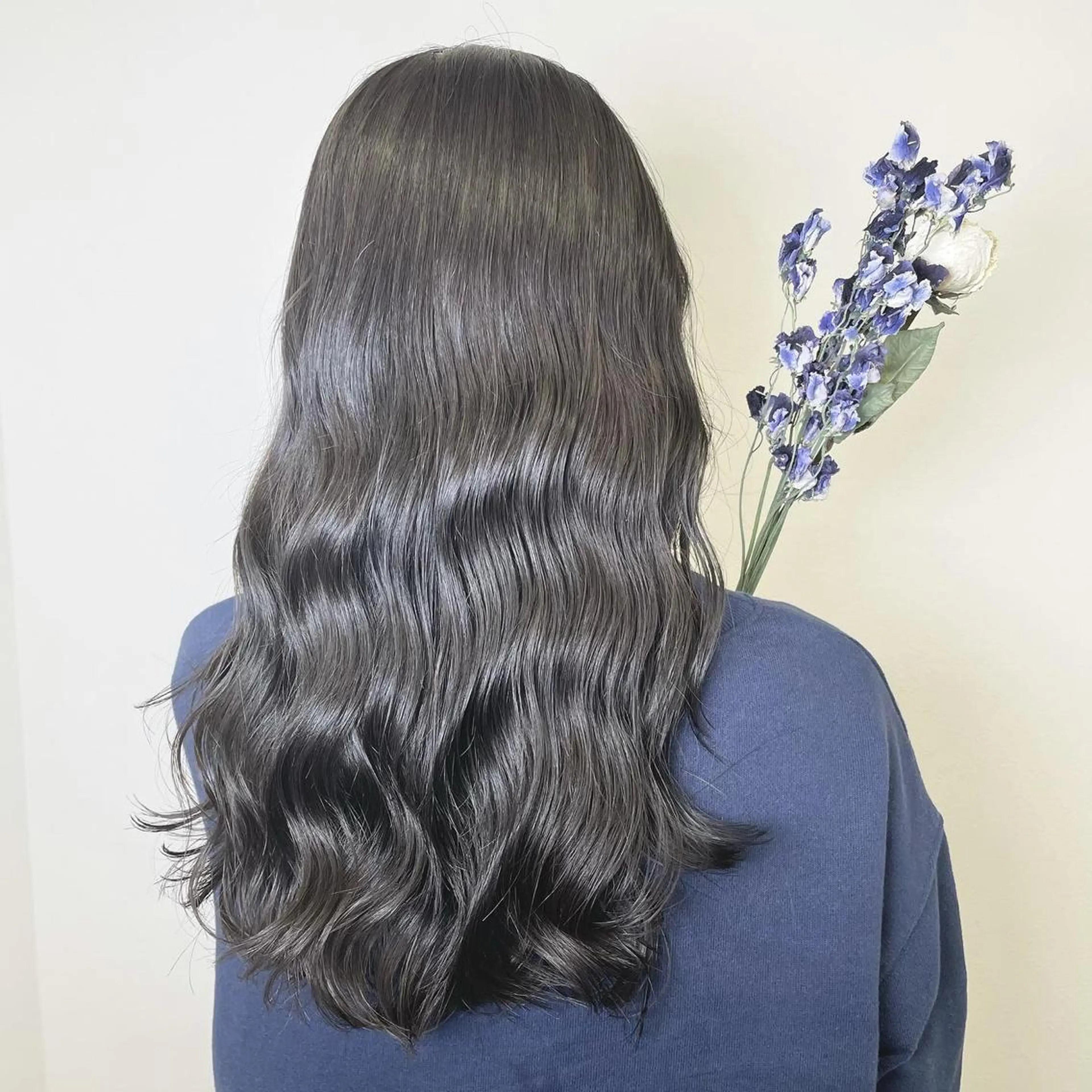 ロング カラー 🔵暗髪　特化🔵 梅田・増田のヘアスタイル