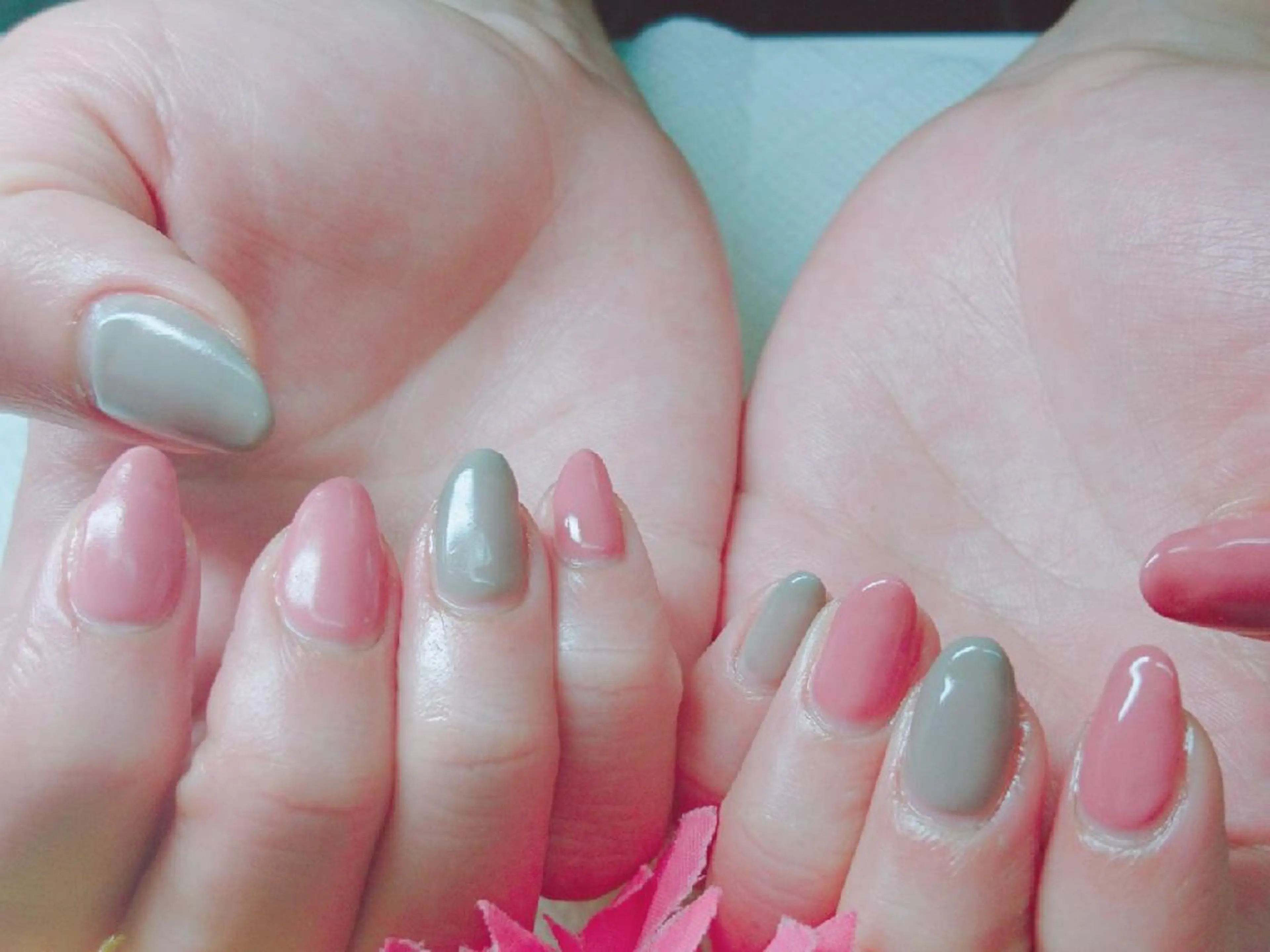 ネイル ピンク プライベートサロン RosyLily所属・プライベートサロン Rosy Lilyのネイルデザイン