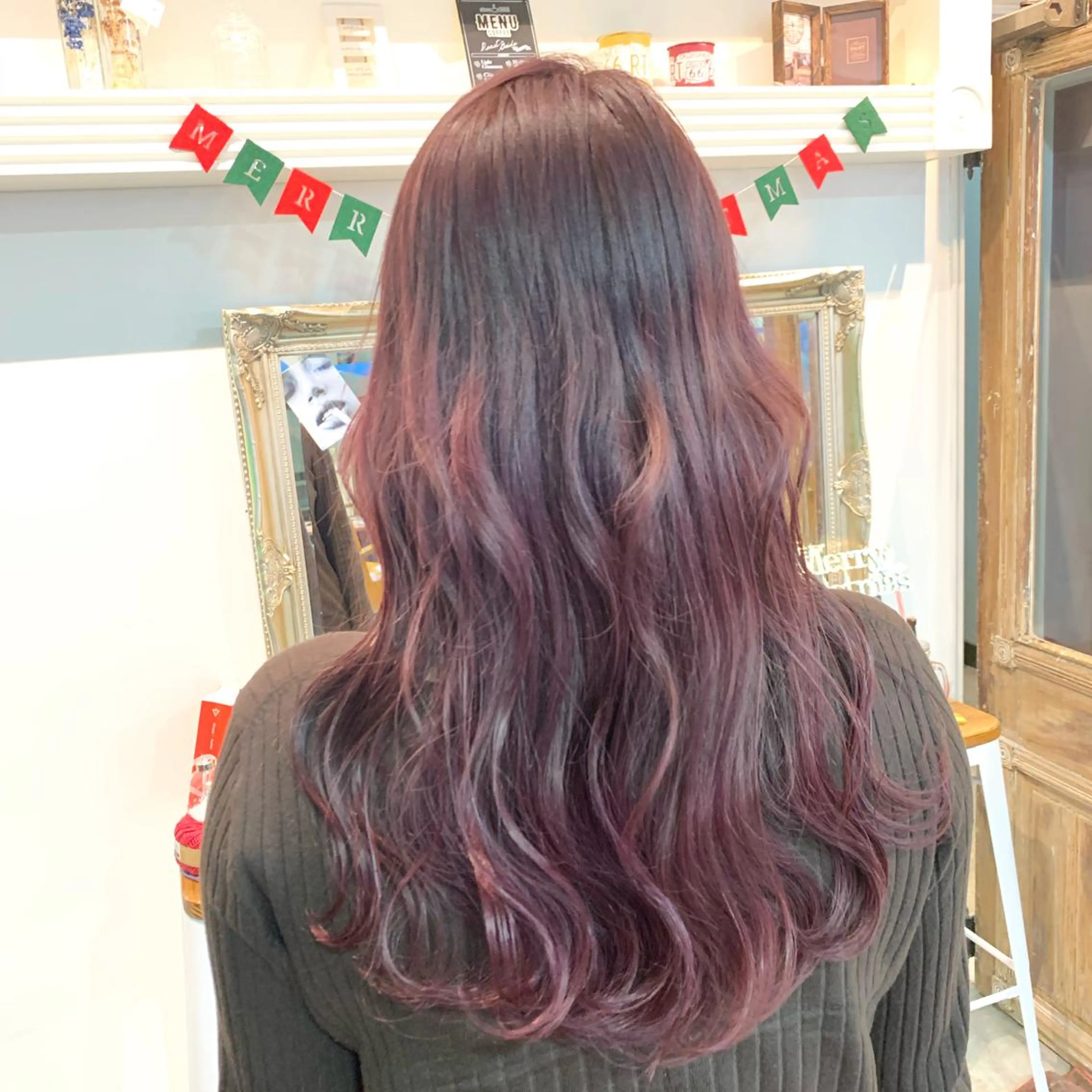 ロング ヘアカラー トリートメント ヘッドスパ ヘアセット 大宮/山口 竣也のヘアスタイル