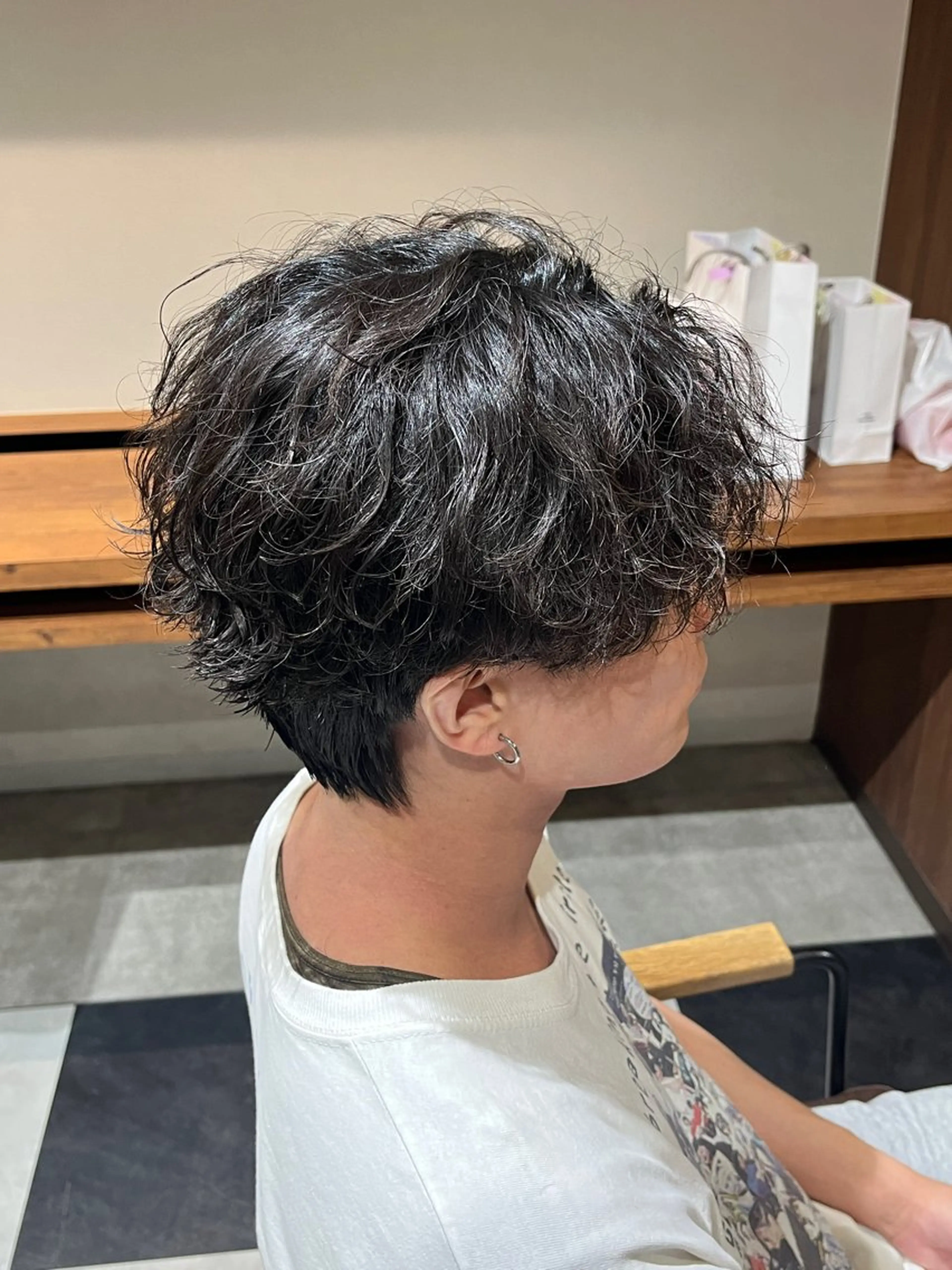 ショート パーマ メンズ カット パーマ 🎧メンズパーマ特化 /RUI🎧のヘアスタイル