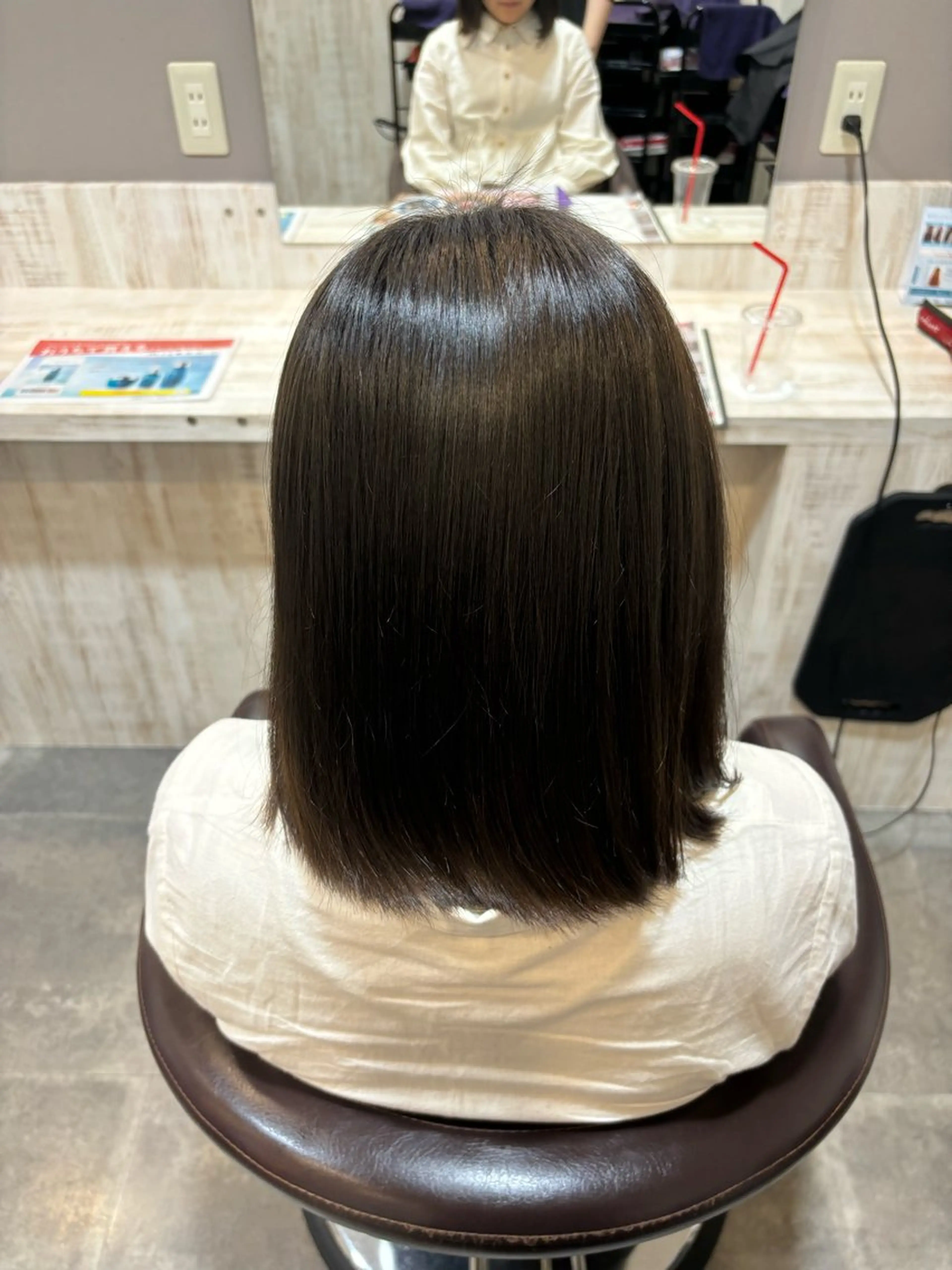 ミディアム 平瀬 胡桃のヘアスタイル