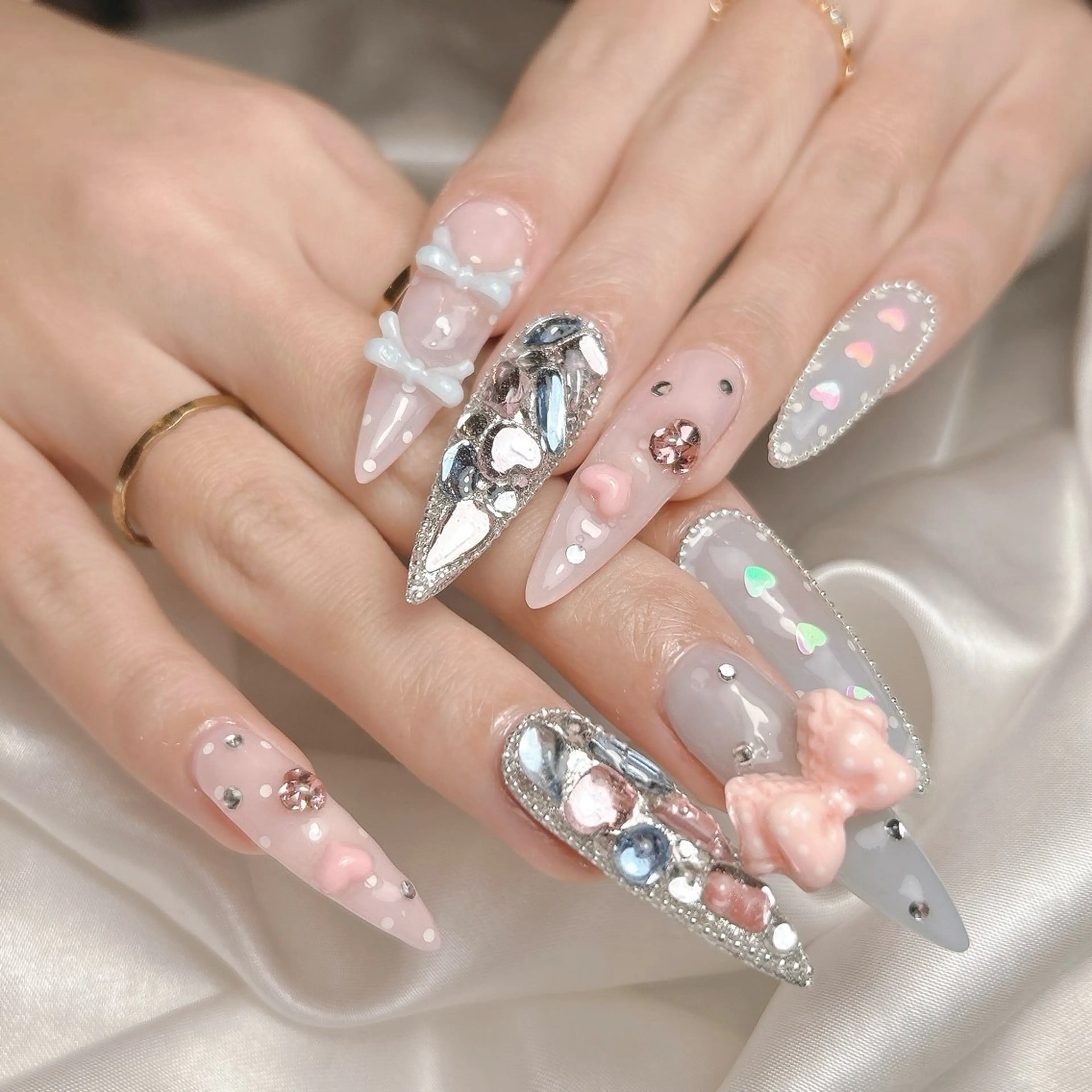 ネイル ハンドネイル junna 金山.東別院.上前津のネイルデザイン