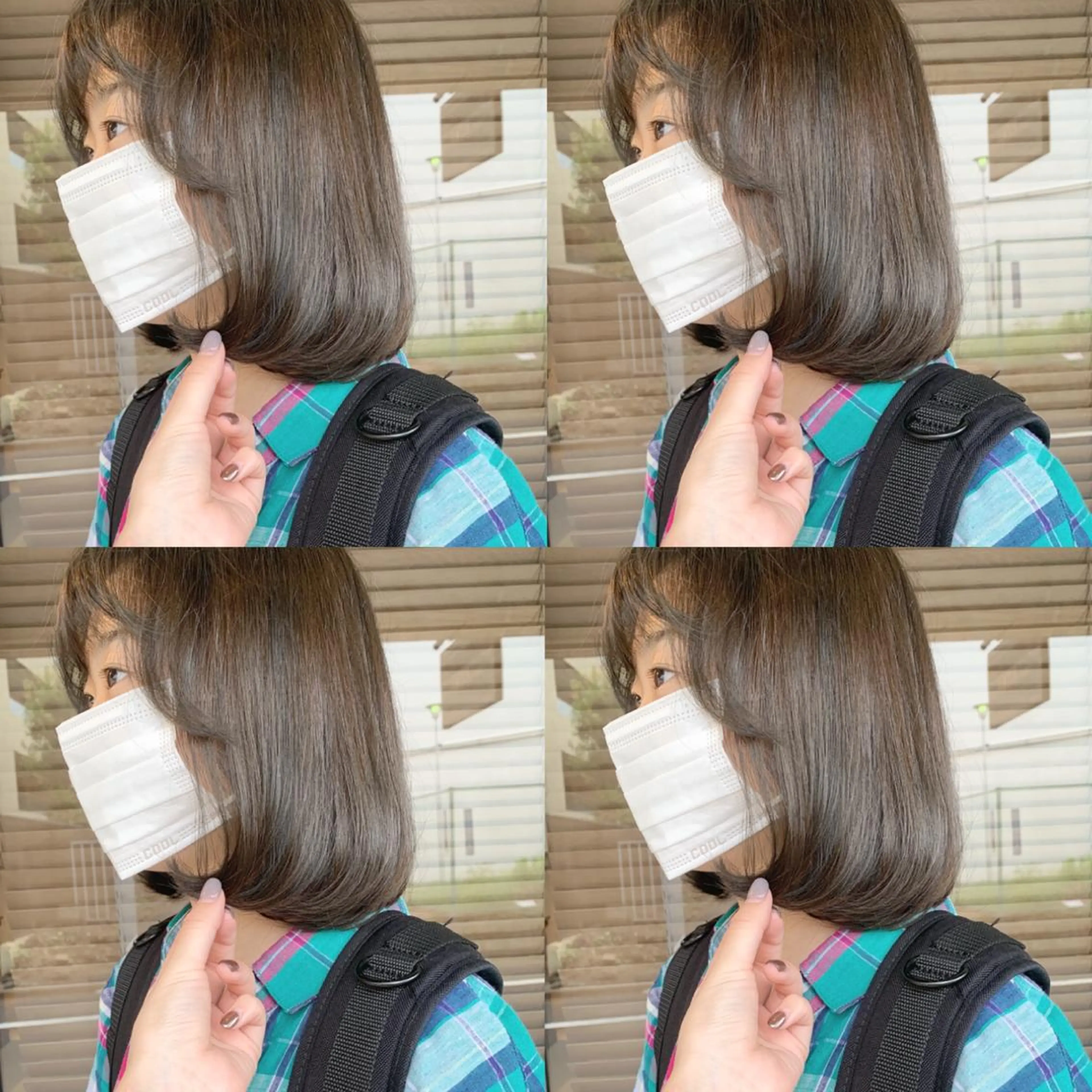 ショート カラー カット ヘアカラー トリートメント ヘッドスパ 透明感/オリーブ/ グレージュ/YUKAのヘアスタイル