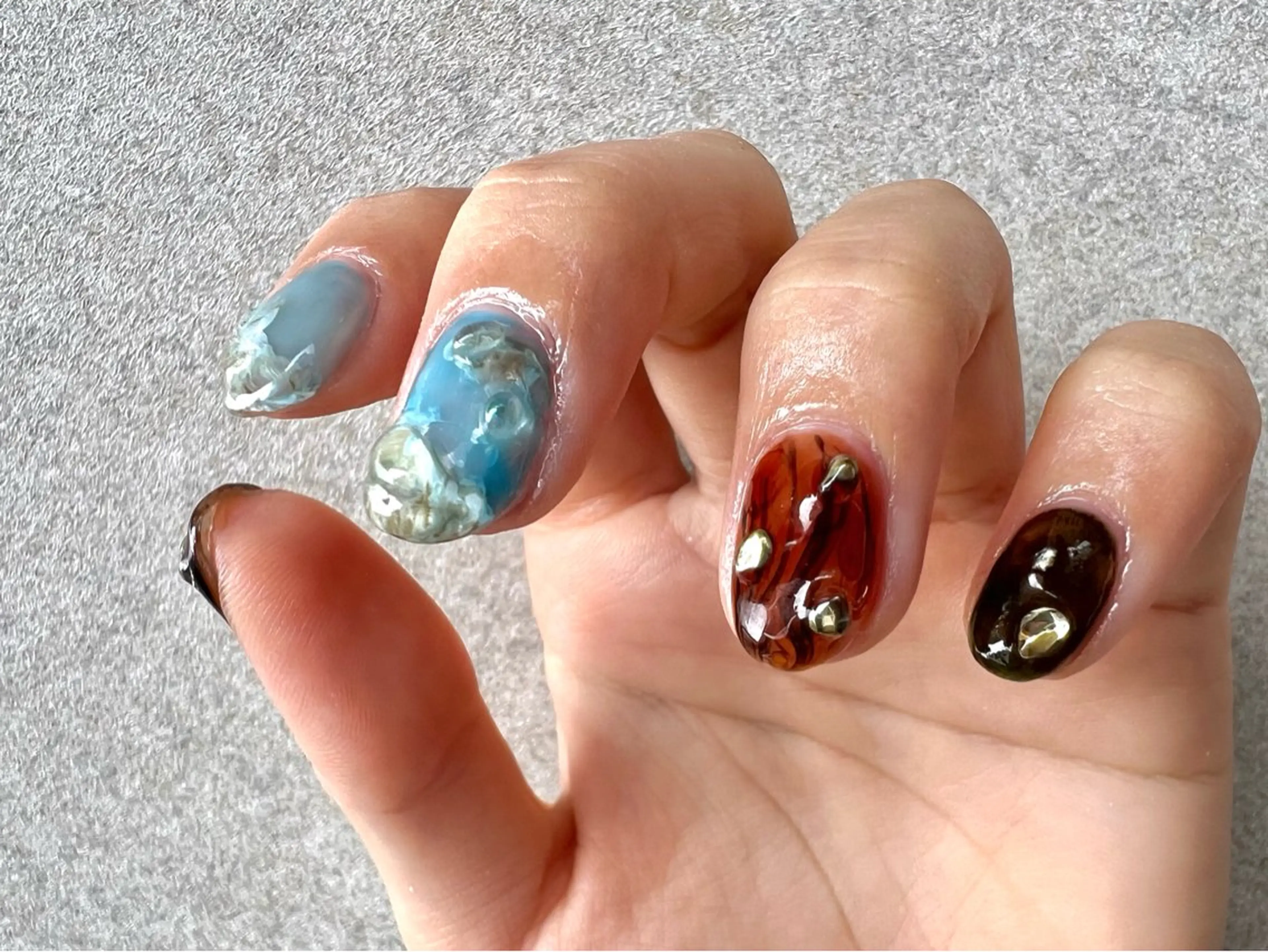 ネイル ハンドネイル Cleo中目黒店 Hinahoのネイルデザイン