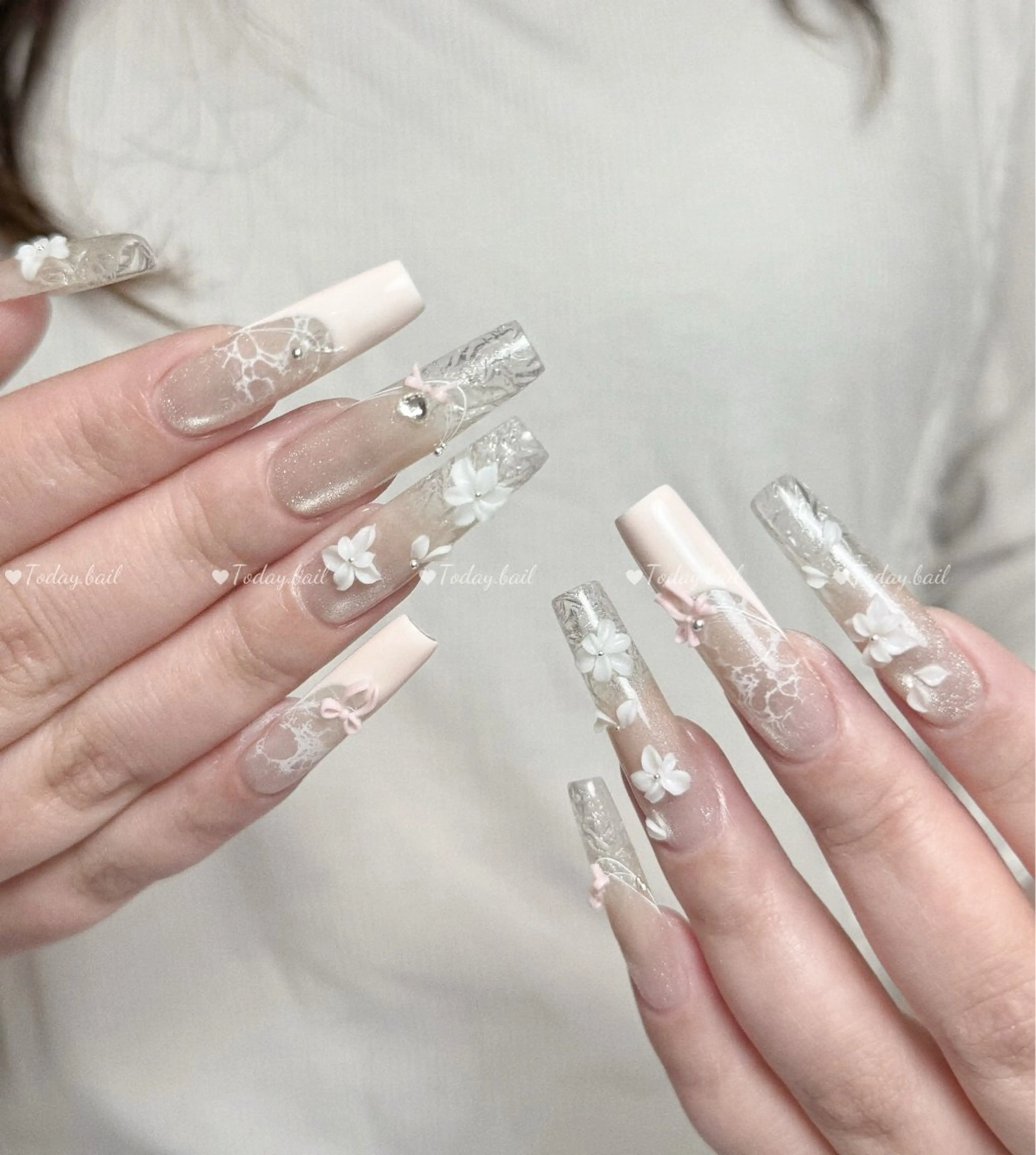 ネイル ハンドネイル 🎀Today nail💅のネイルデザイン