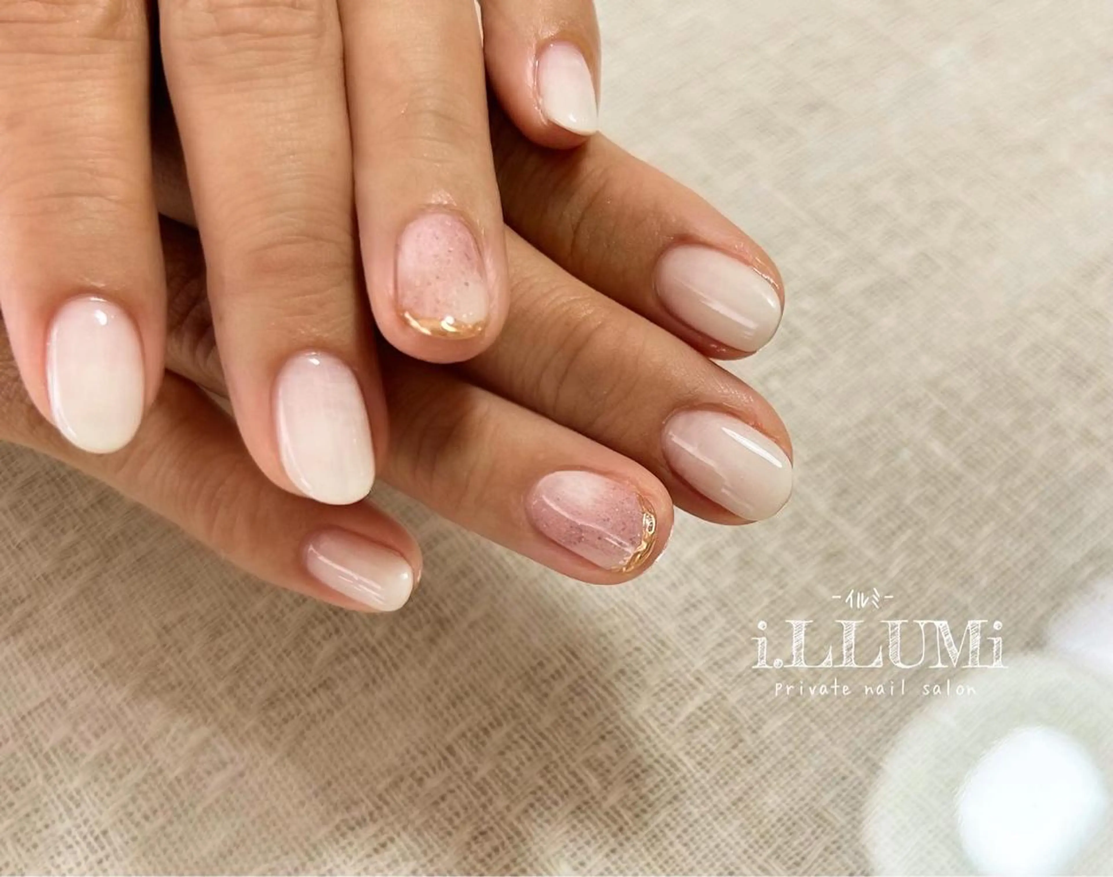 ネイル 長さ出し 持ち込み private  nail salon i.LLUMi所属・i.LLUMi nailのネイルデザイン