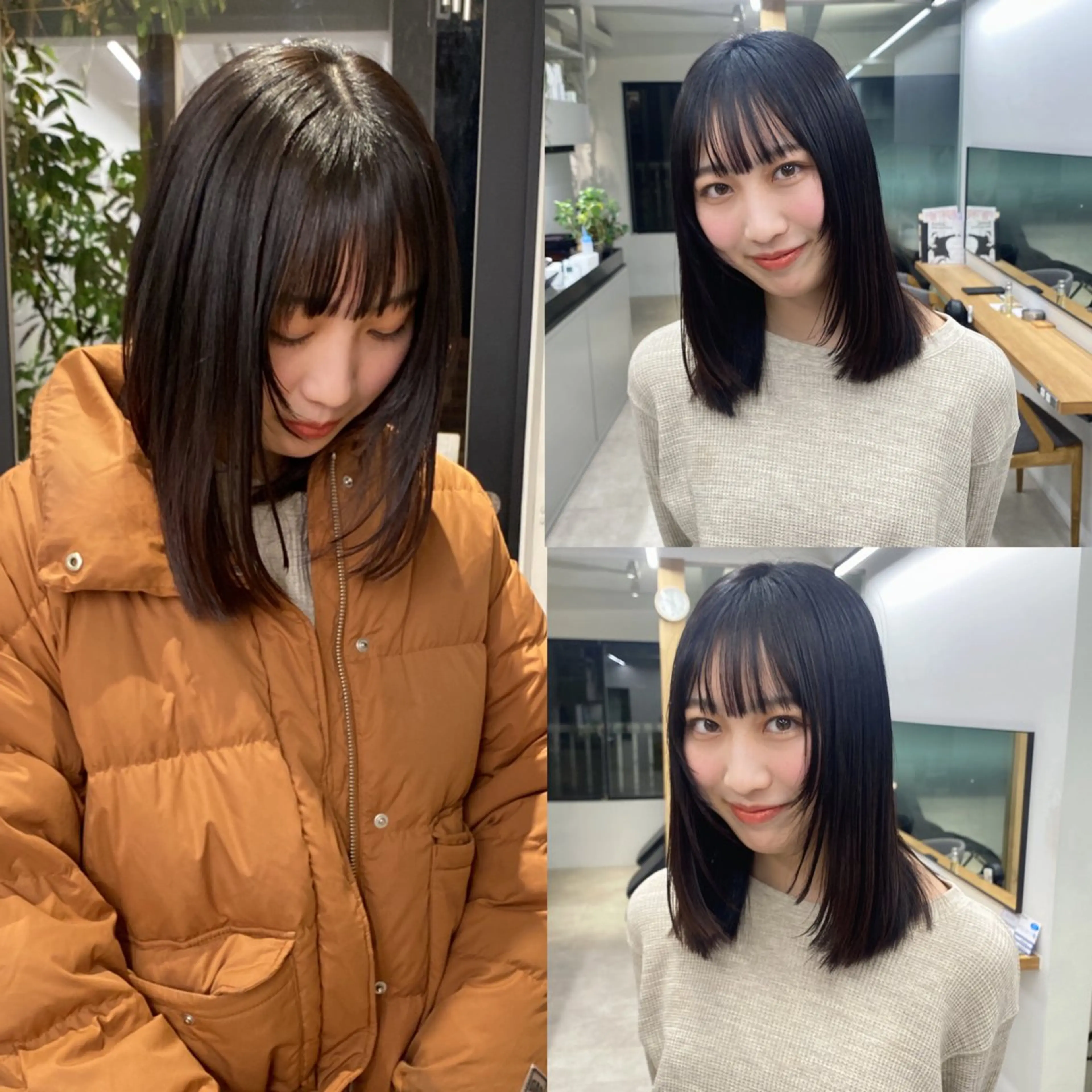 ミディアム カラー noa/ 渋谷のヘアスタイル