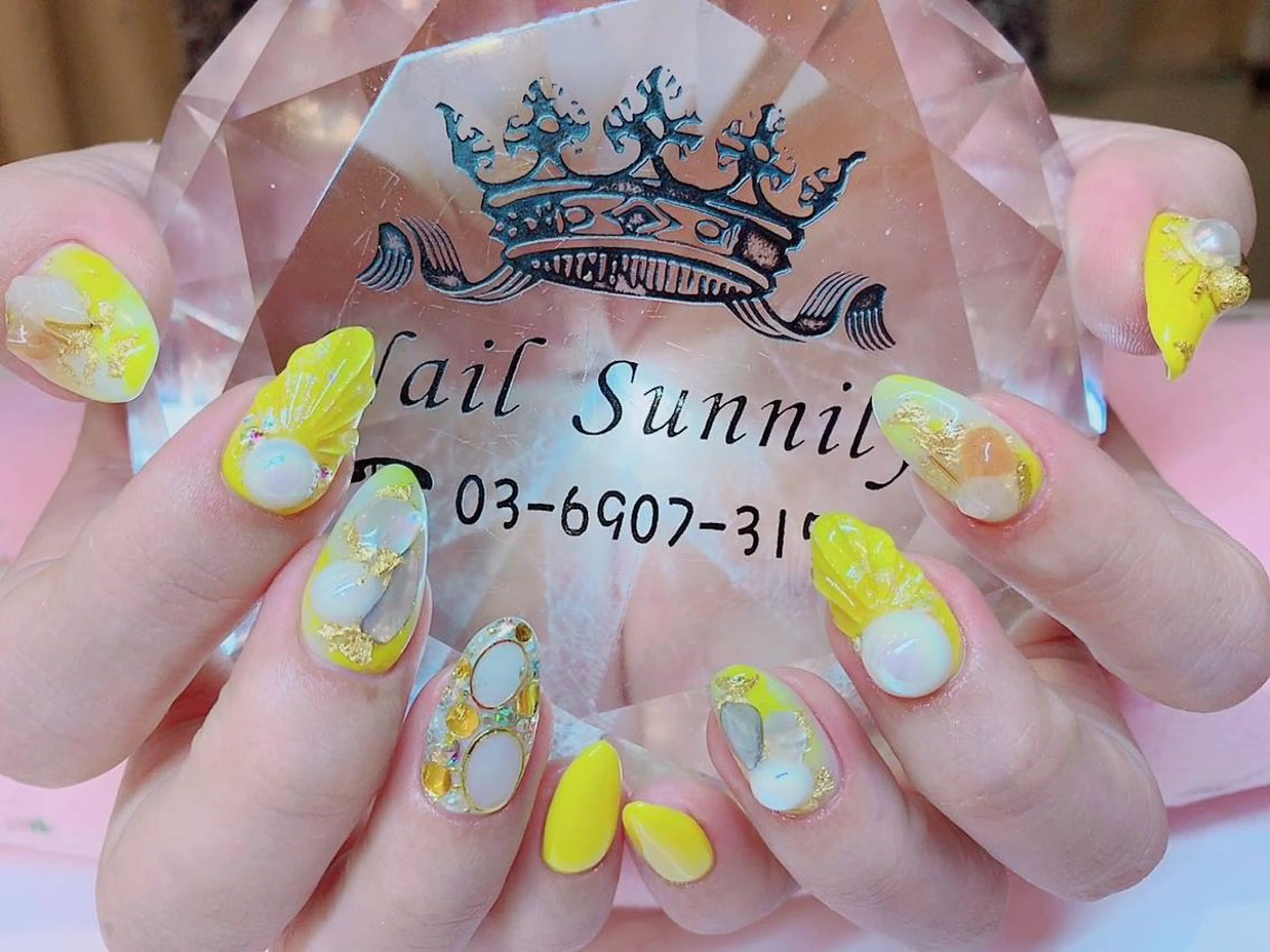 ネイル 長さだし専門店 M2　rikaのネイルデザイン