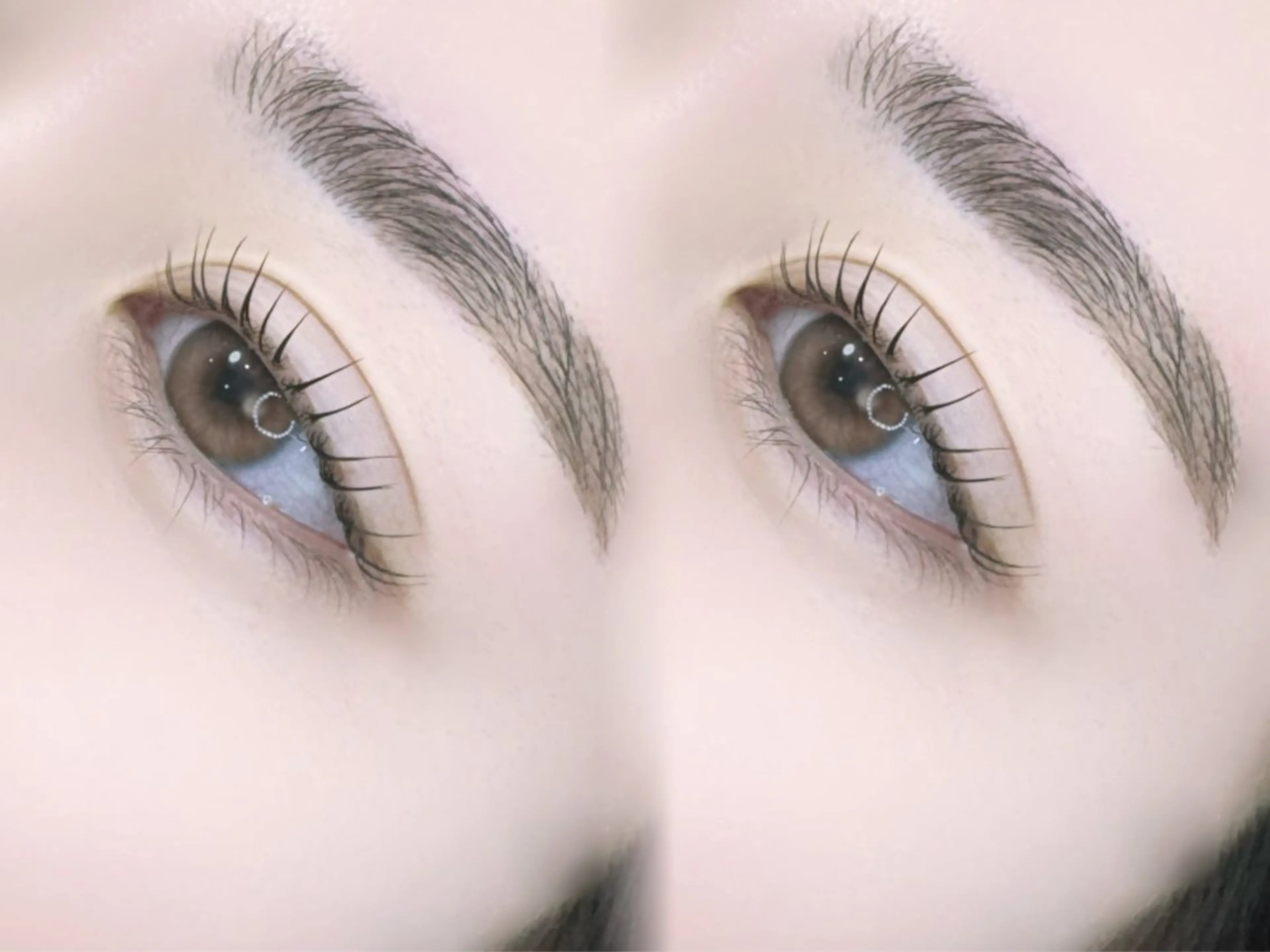 マスク映え確実🩷目元フルコース（まつパ＋眉毛）無料アイシャンプー付🫧の写真