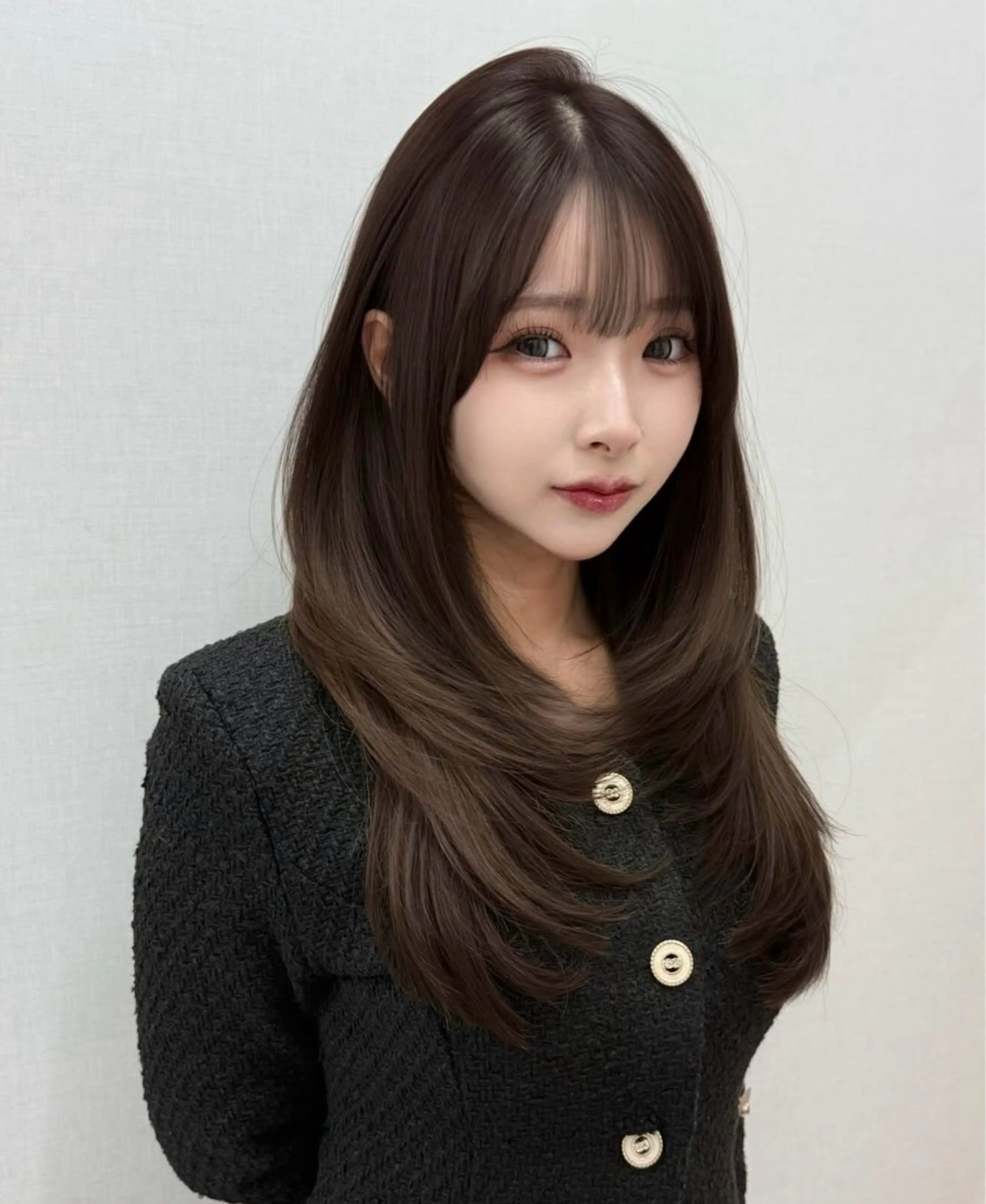 ロング カラー カット ヘアカラー 縮毛矯正 トリートメント 髪質改善/縮毛矯正 ViVIEのヘアスタイル