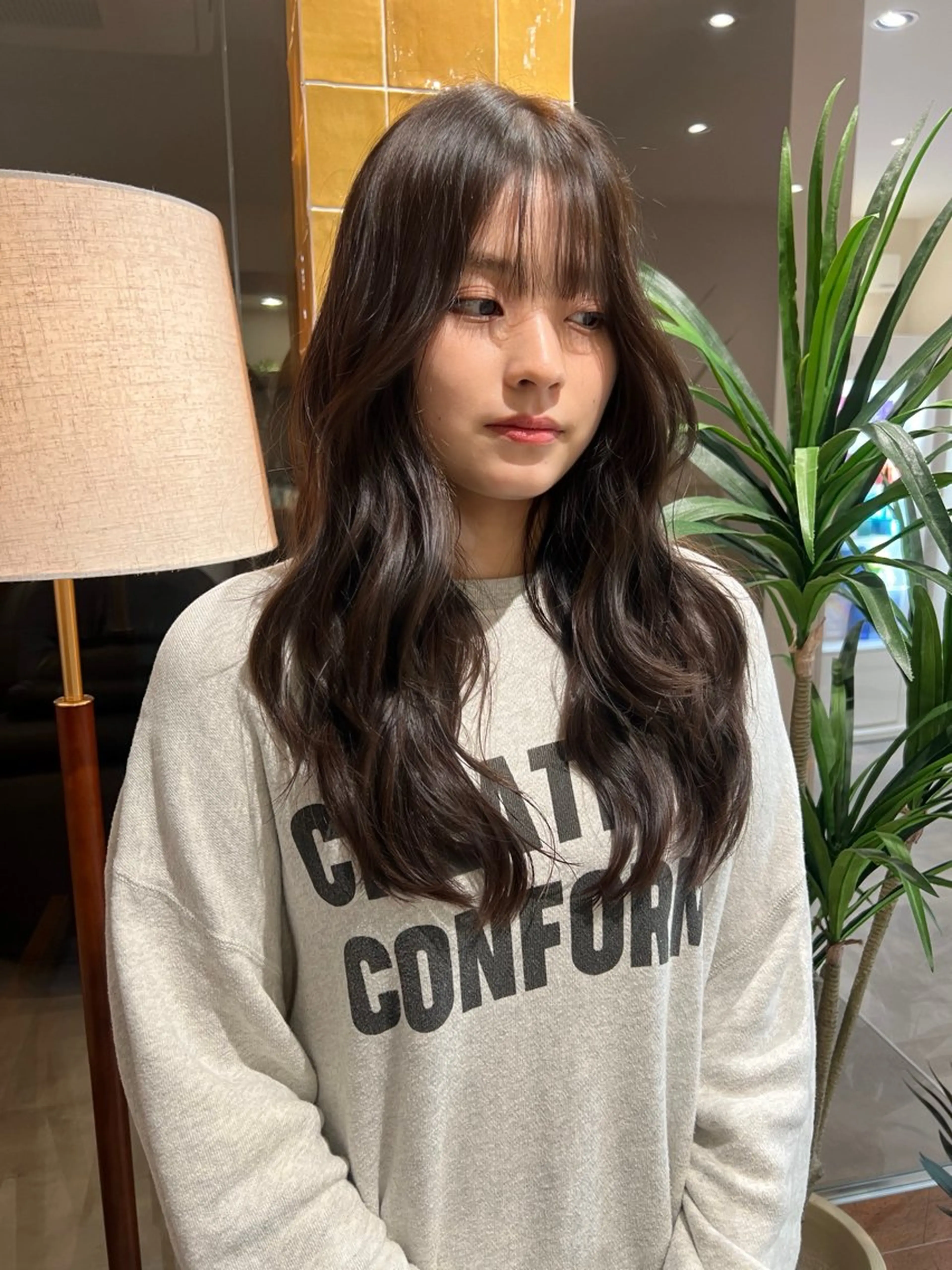 ロング カラー レイヤー/ 透明感SHIMAのヘアスタイル