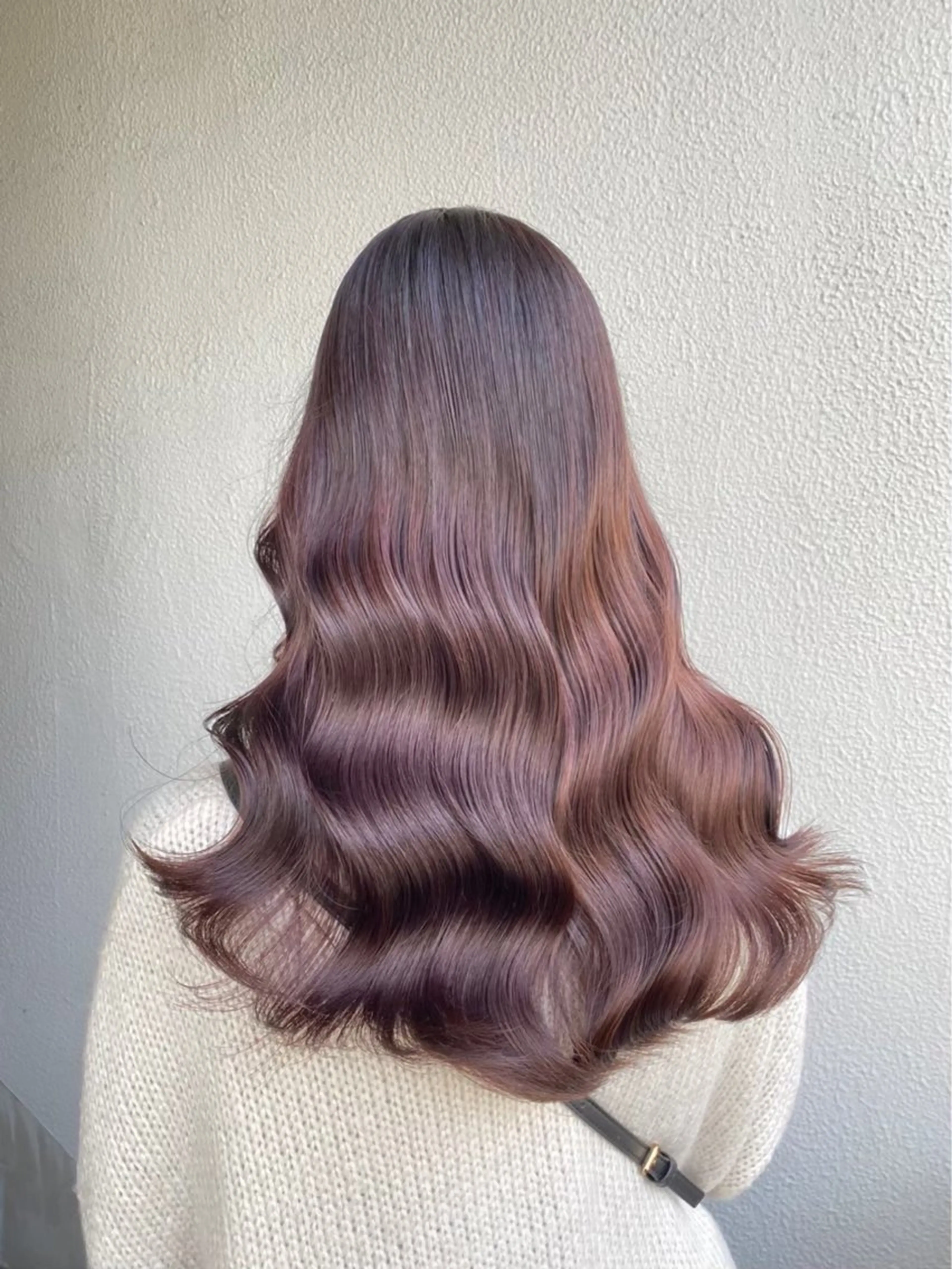 ロング カラー ピンクカラー シアーピンク 💖トレンド秋冬 カラー💖FUTAのヘアスタイル