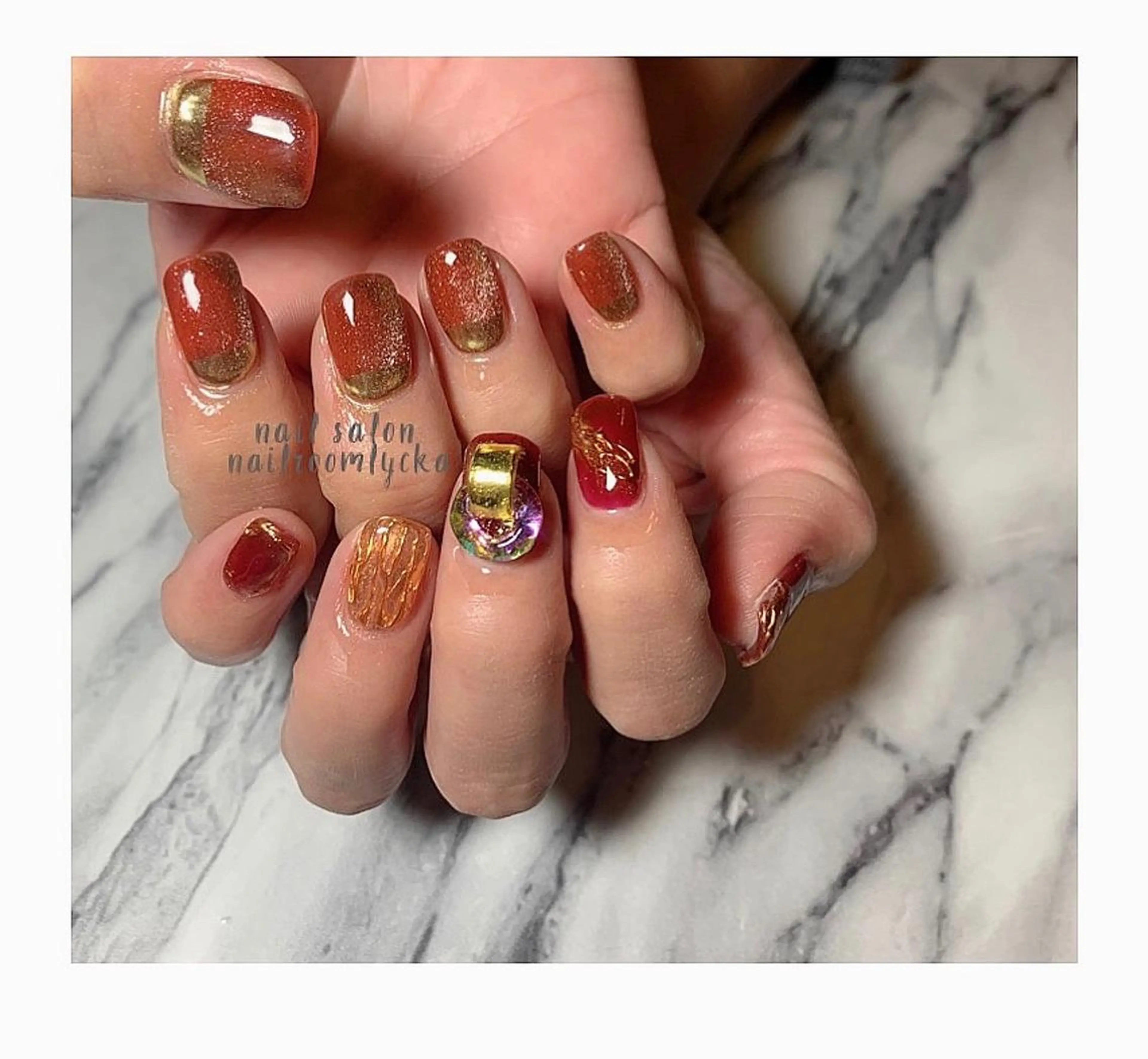 ネイル ﾈｲﾙﾙｰﾑﾘｯｶ 𝐦𝐚𝐲𝐮のネイルデザイン