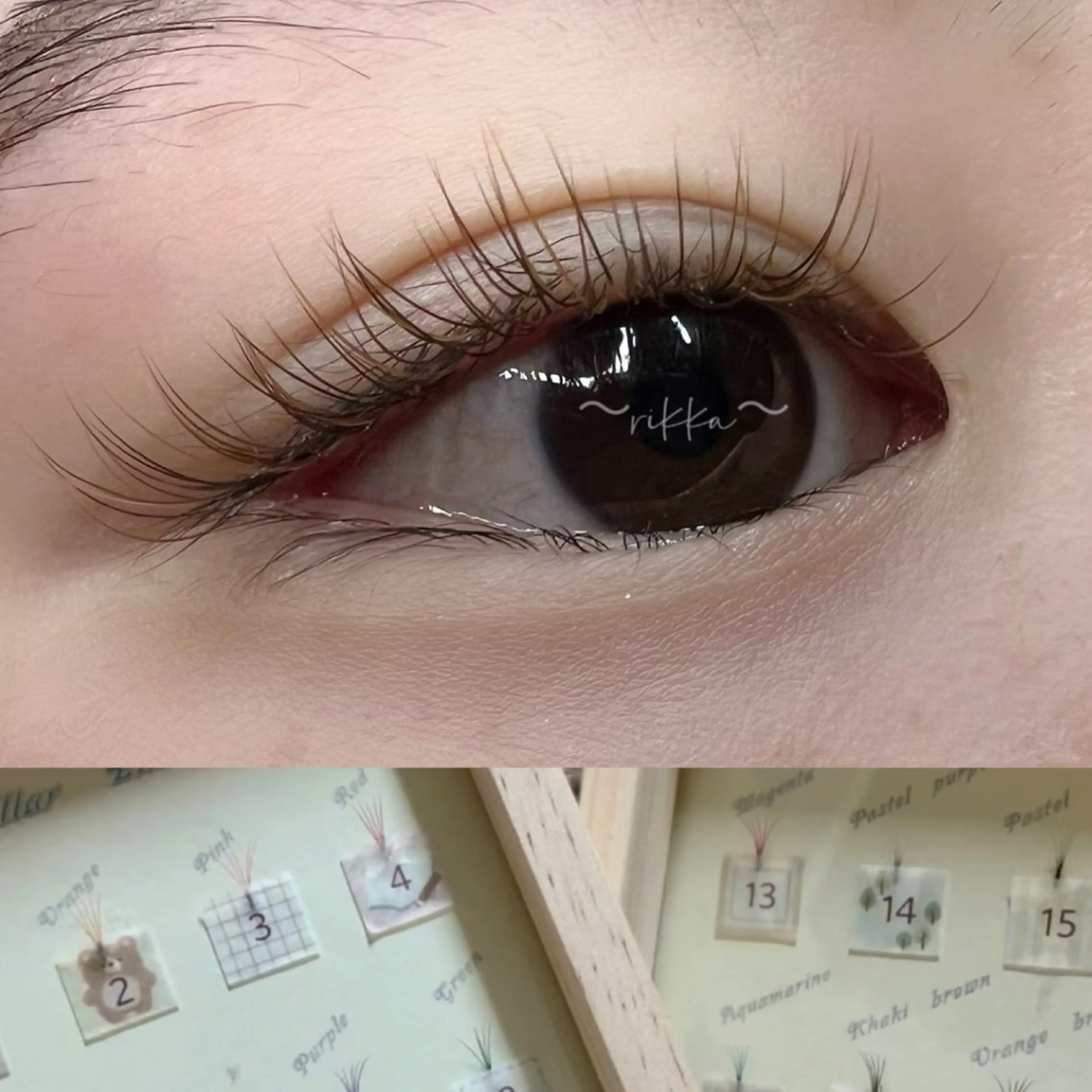 マツエク・マツパ マツエク 六花〜rikka〜所属・六花 〜rikka〜のマツエク・マツパデザイン